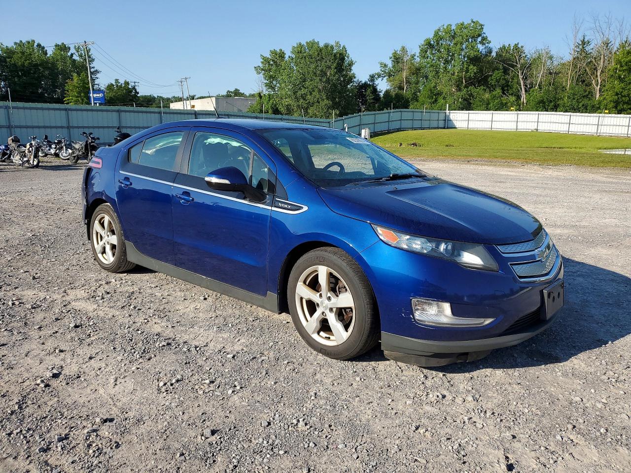 2013 Chevrolet Volt Синий vin: 1G1RF6E40DU101678