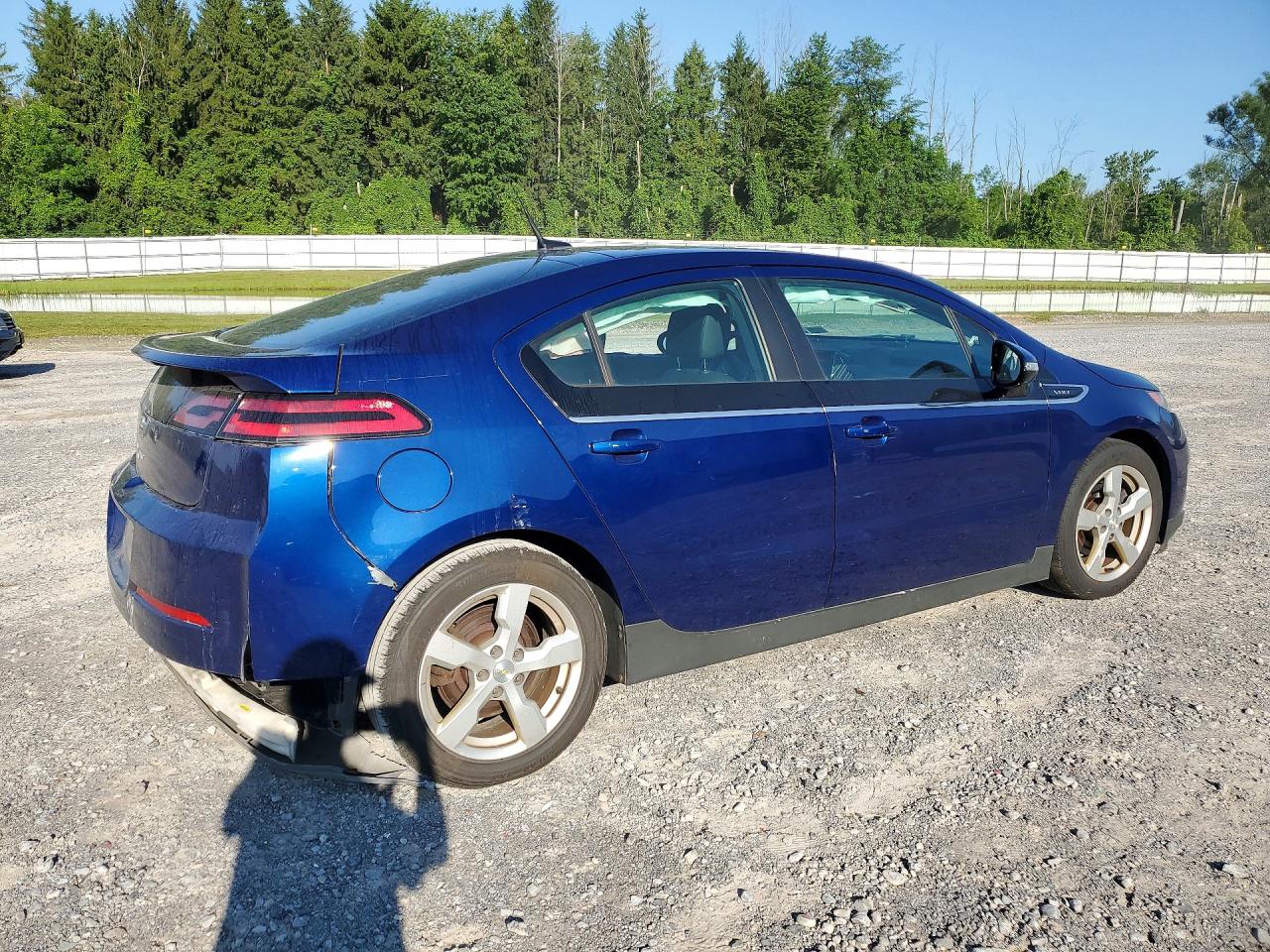 2013 Chevrolet Volt Синий vin: 1G1RF6E40DU101678