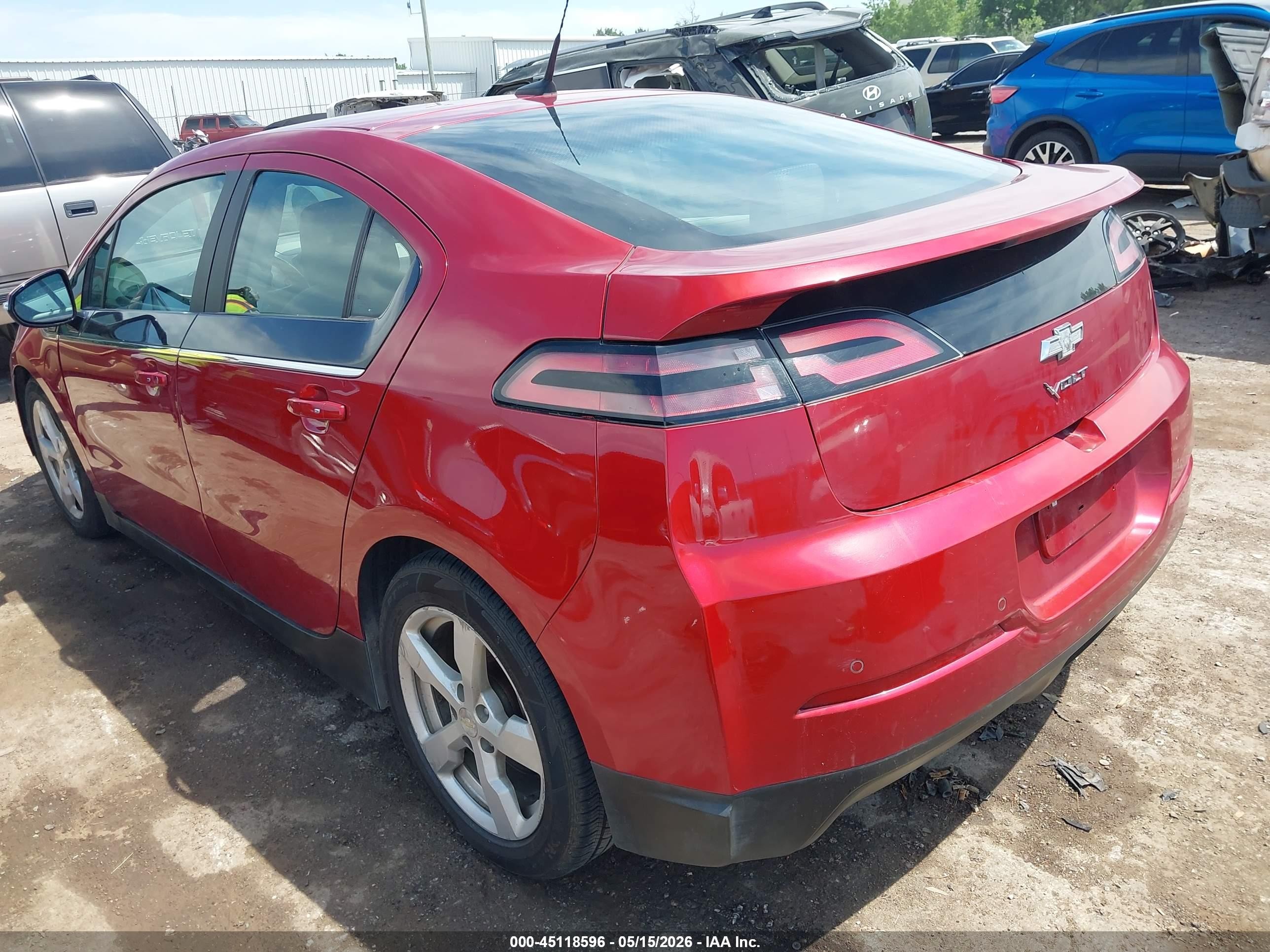 2014 Chevrolet Volt   Red vin: 1G1RF6E40EU114531