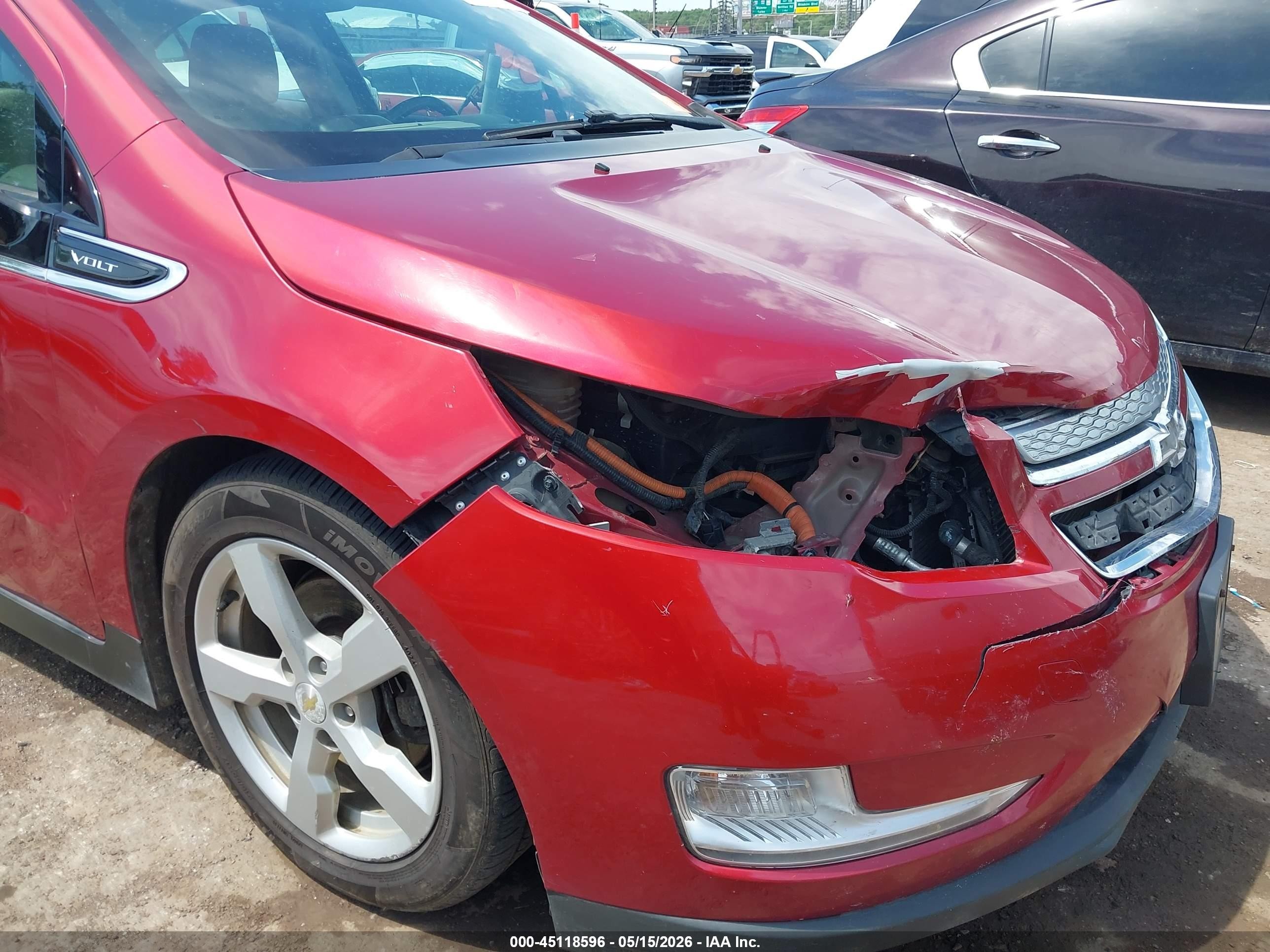 2014 Chevrolet Volt   Red vin: 1G1RF6E40EU114531