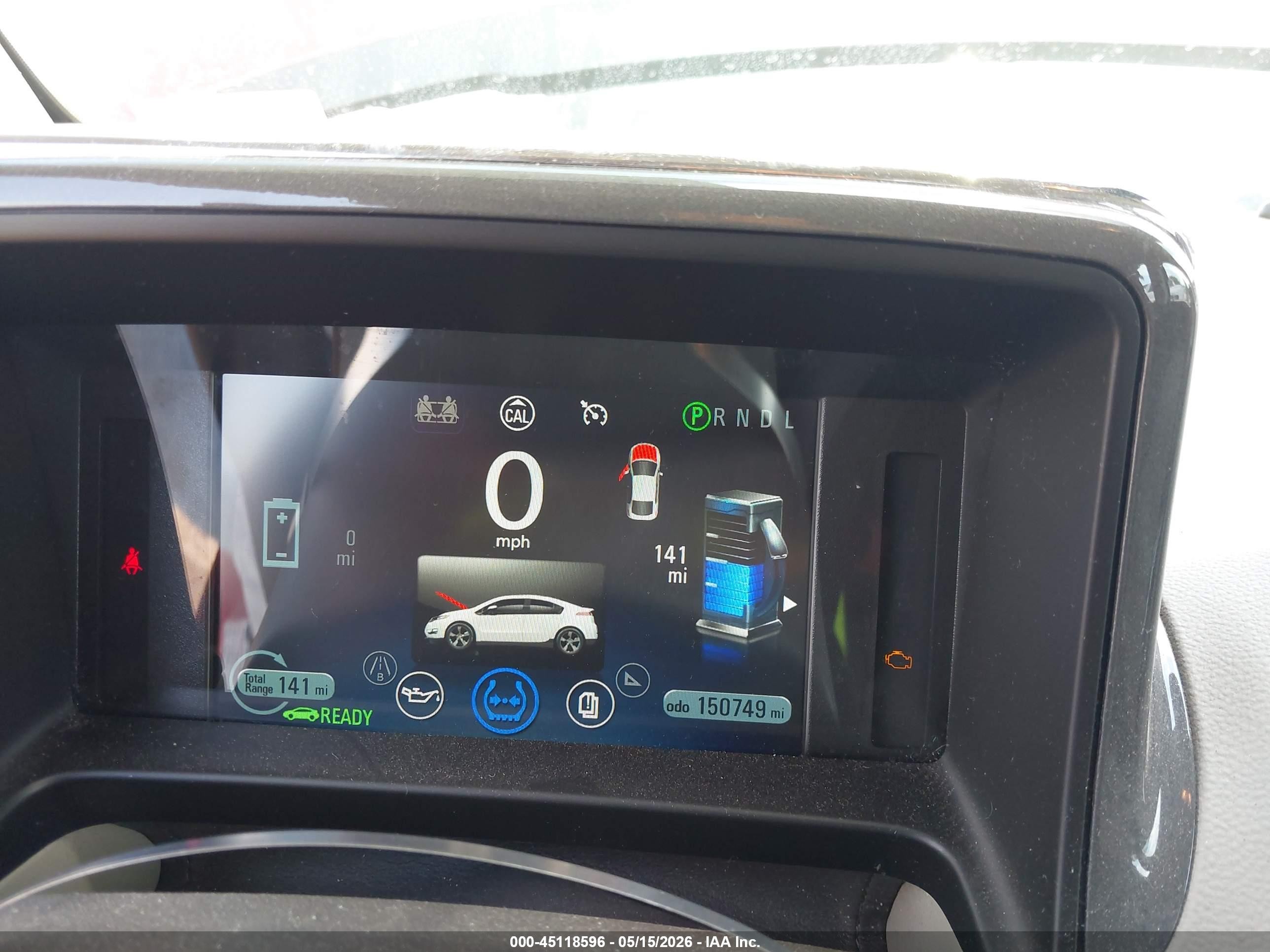 2014 Chevrolet Volt   Red vin: 1G1RF6E40EU114531