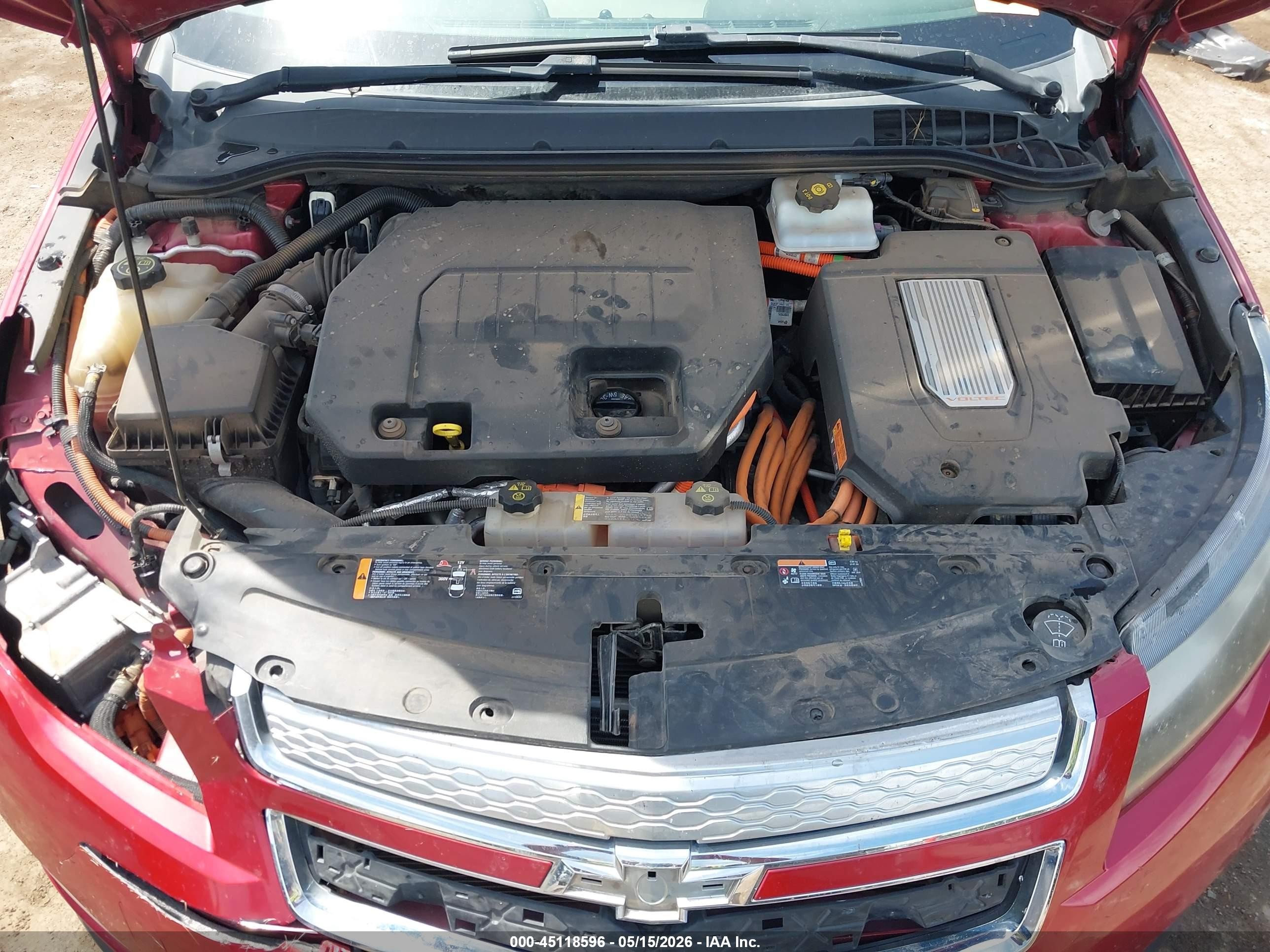 2014 Chevrolet Volt   Red vin: 1G1RF6E40EU114531