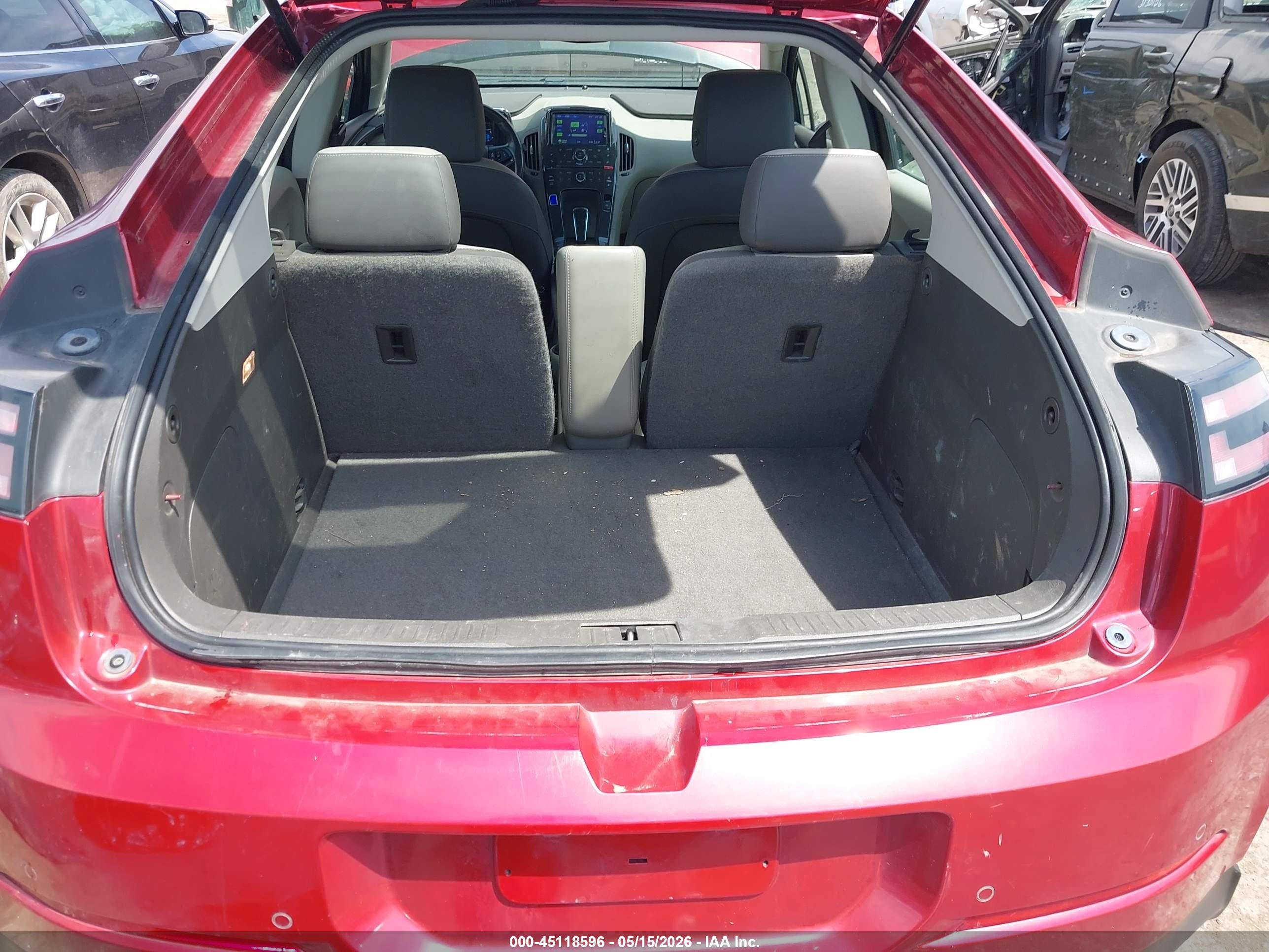 2014 Chevrolet Volt   Red vin: 1G1RF6E40EU114531