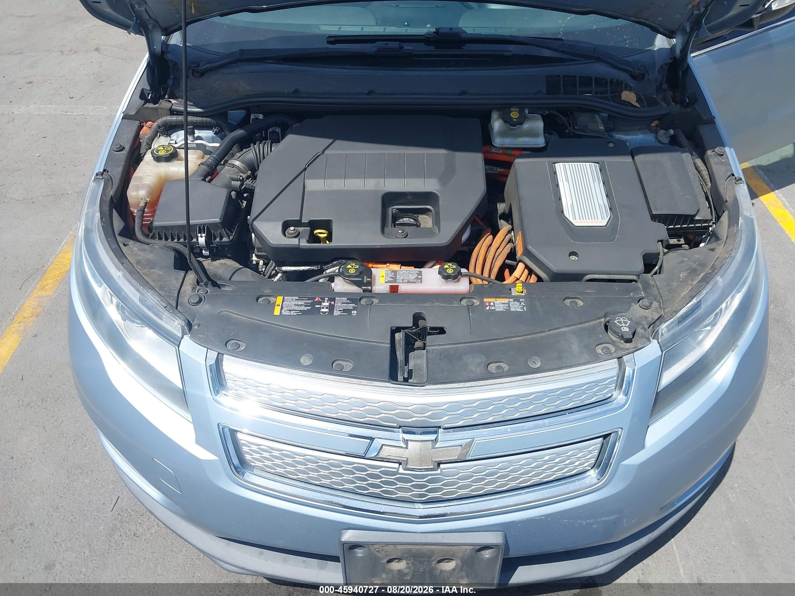 2013 Chevrolet Volt   Blue vin: 1G1RF6E41DU133457