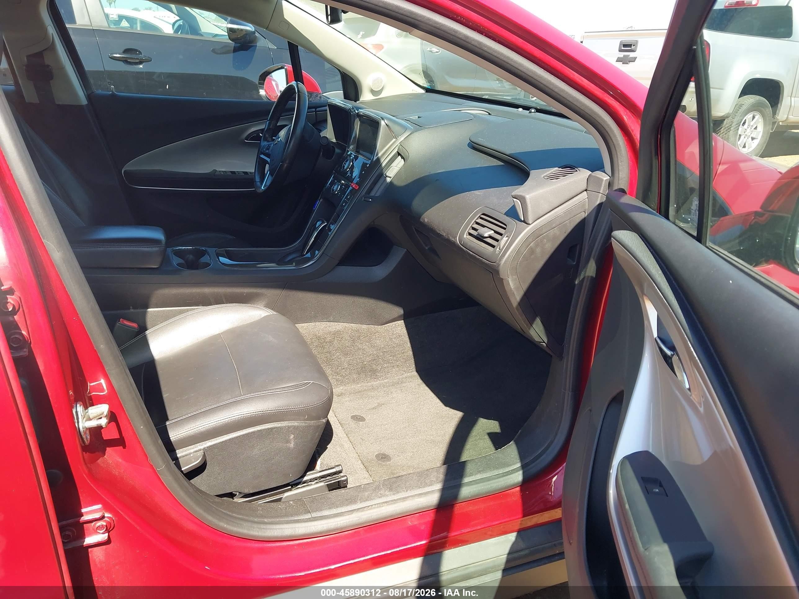 2014 Chevrolet Volt   Red vin: 1G1RF6E42EU152925