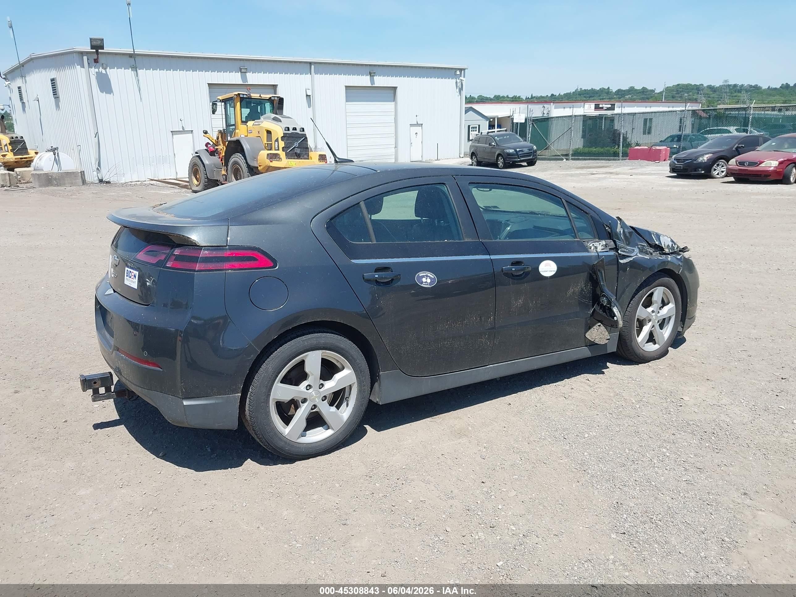 2014 Chevrolet Volt   Gray vin: 1G1RF6E42EU166565