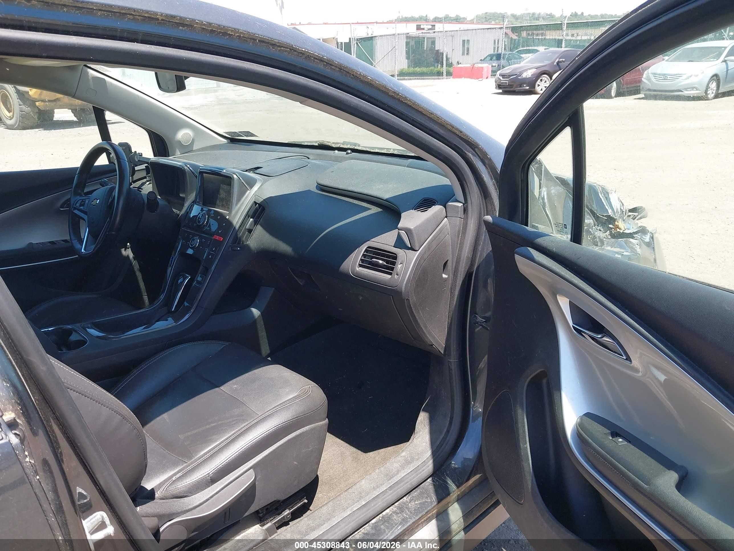 2014 Chevrolet Volt   Gray vin: 1G1RF6E42EU166565