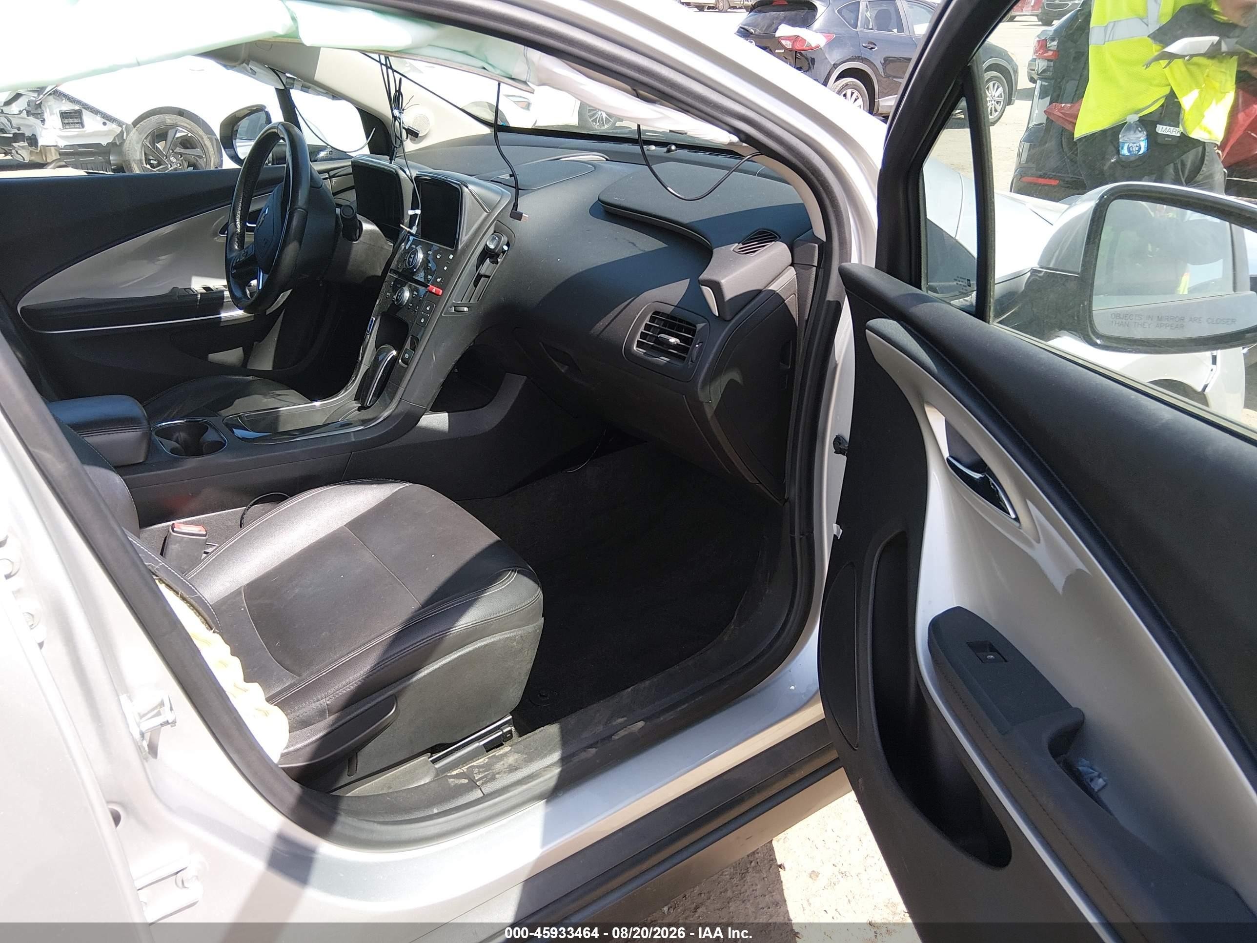 2013 Chevrolet Volt   Серебряный vin: 1G1RF6E43DU111914