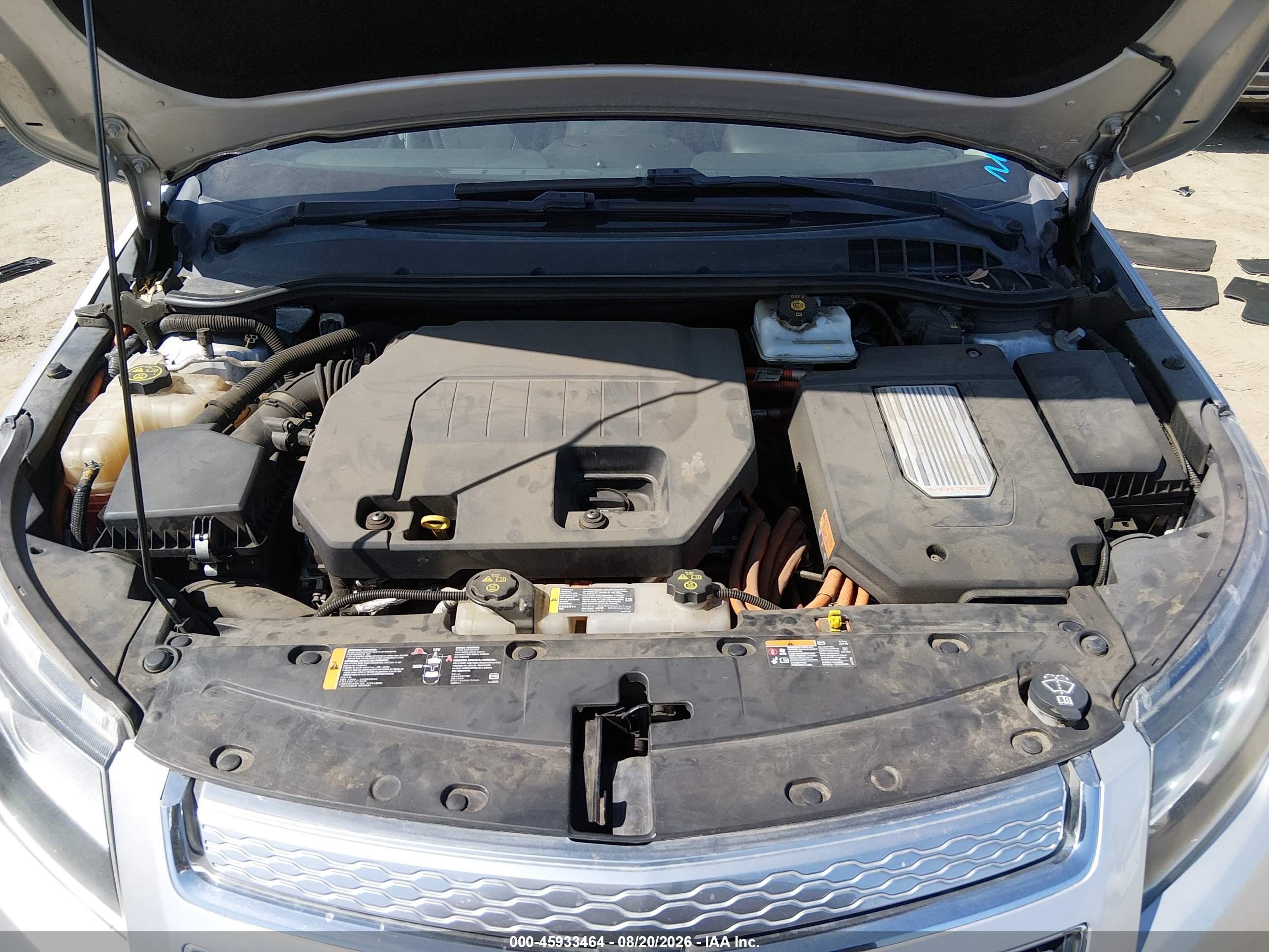 2013 Chevrolet Volt   Серебряный vin: 1G1RF6E43DU111914