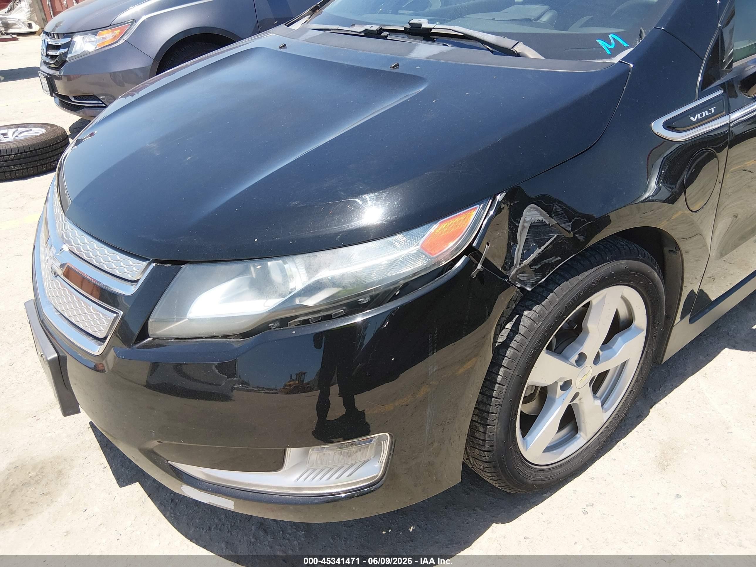 2014 Chevrolet Volt Черный vin: 1G1RF6E43EU139293