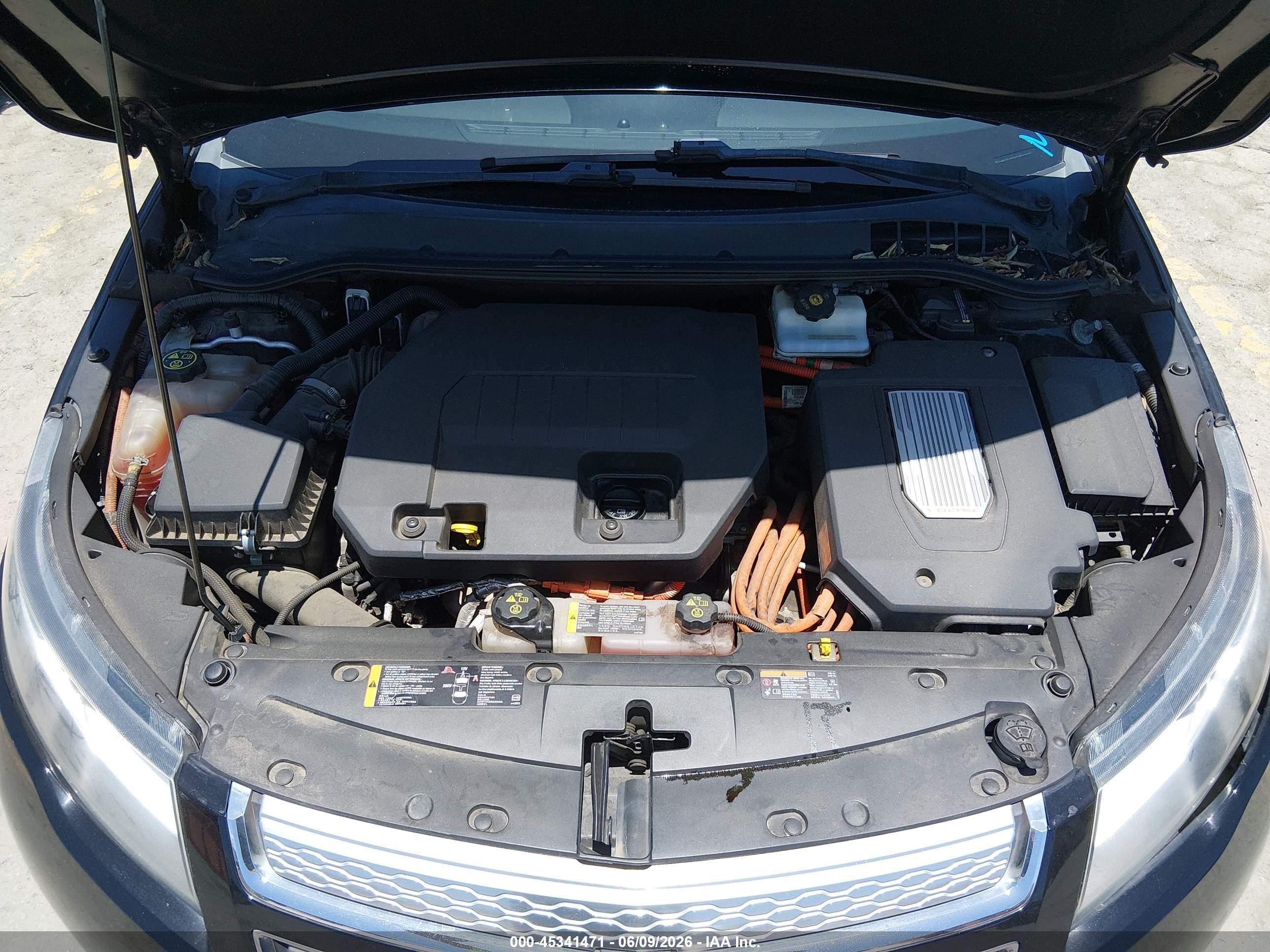 2014 Chevrolet Volt Черный vin: 1G1RF6E43EU139293