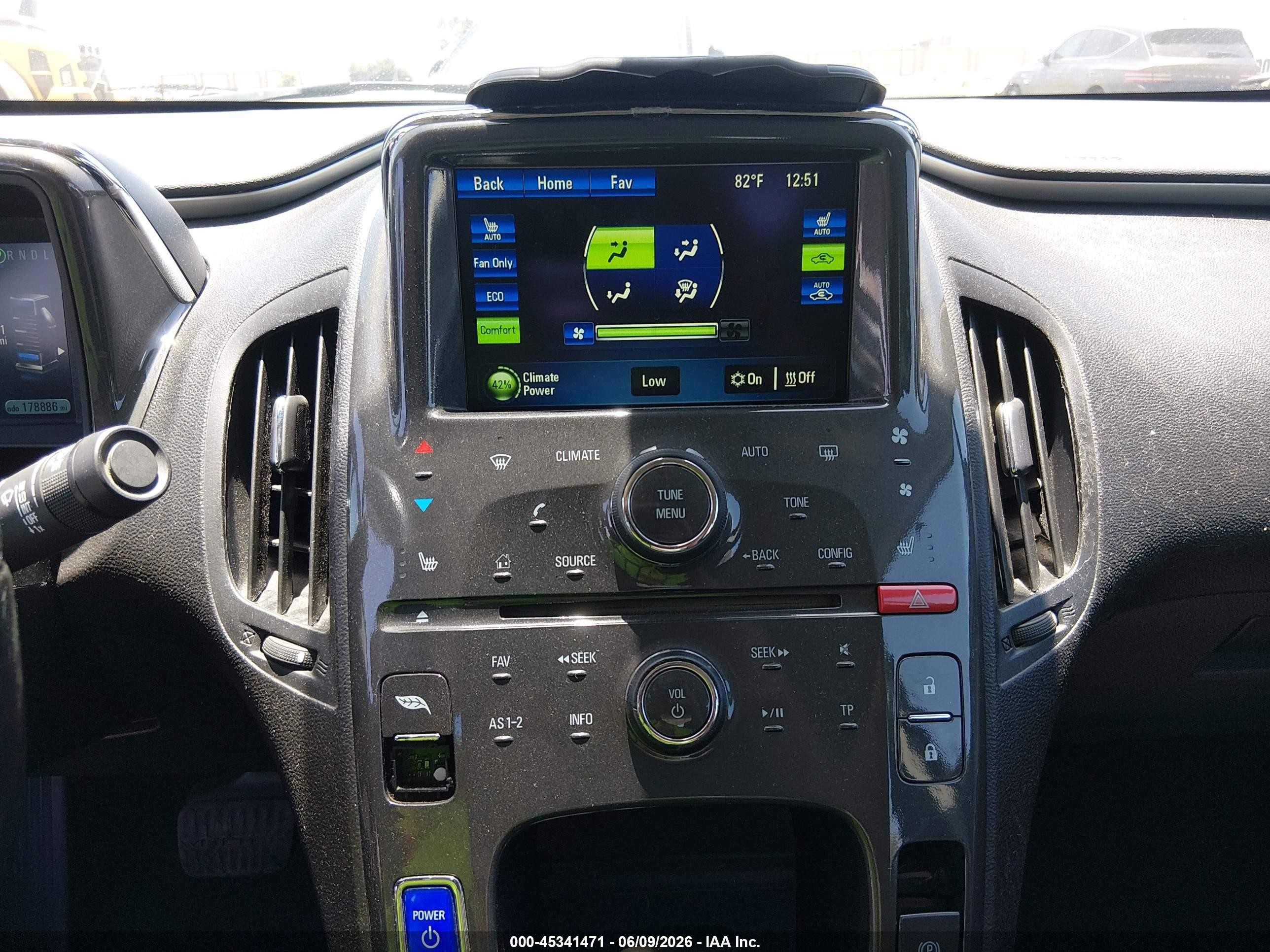 2014 Chevrolet Volt Черный vin: 1G1RF6E43EU139293