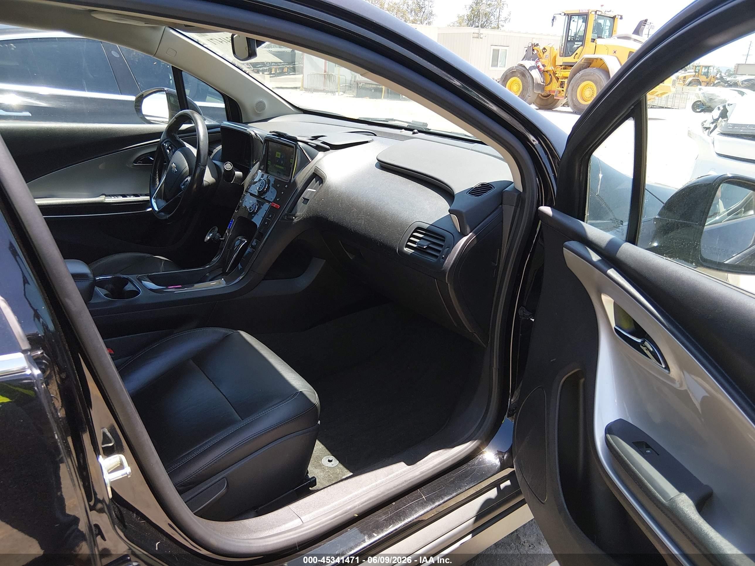 2014 Chevrolet Volt Черный vin: 1G1RF6E43EU139293