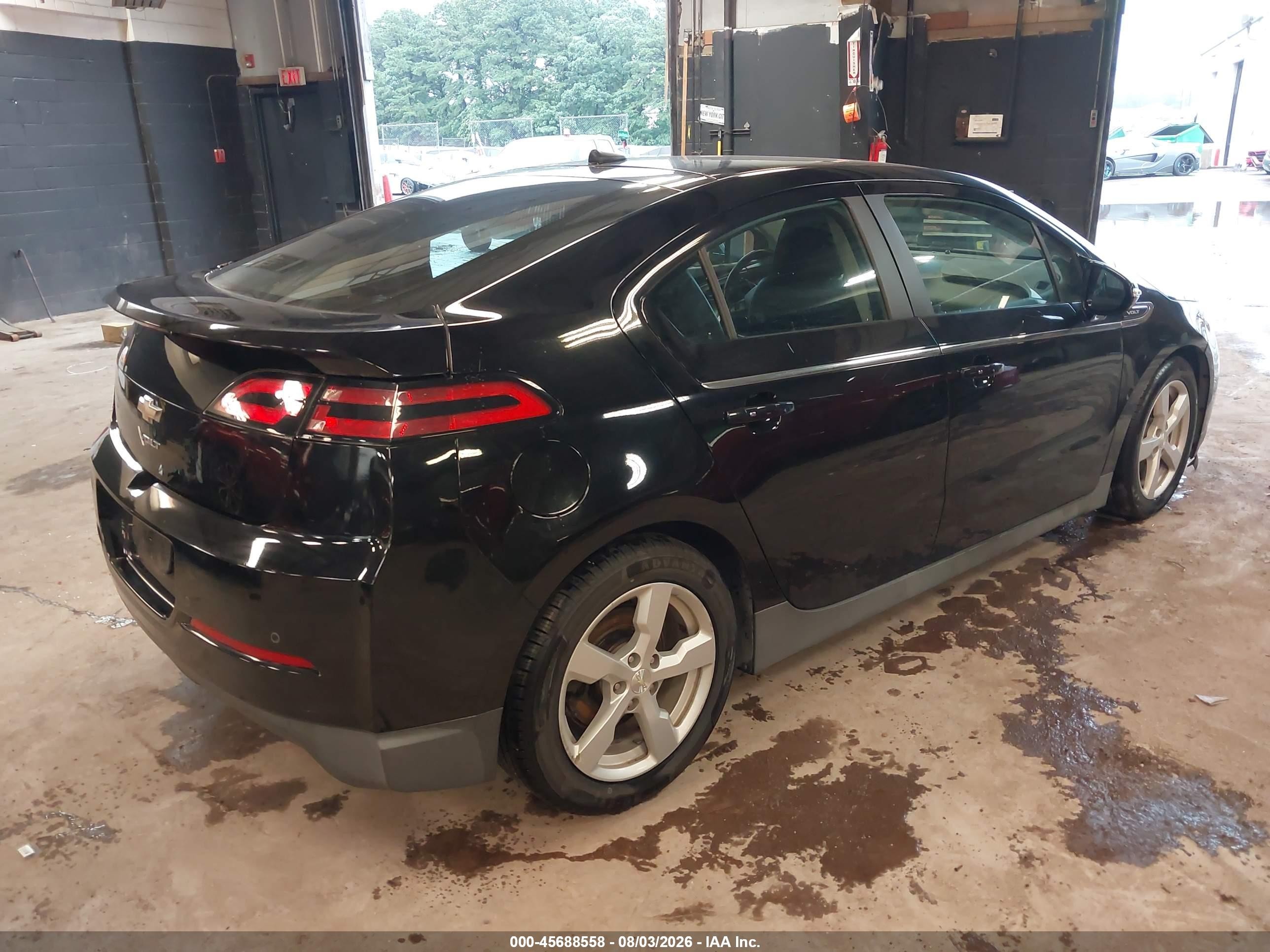 2014 Chevrolet Volt   Черный vin: 1G1RF6E43EU151153