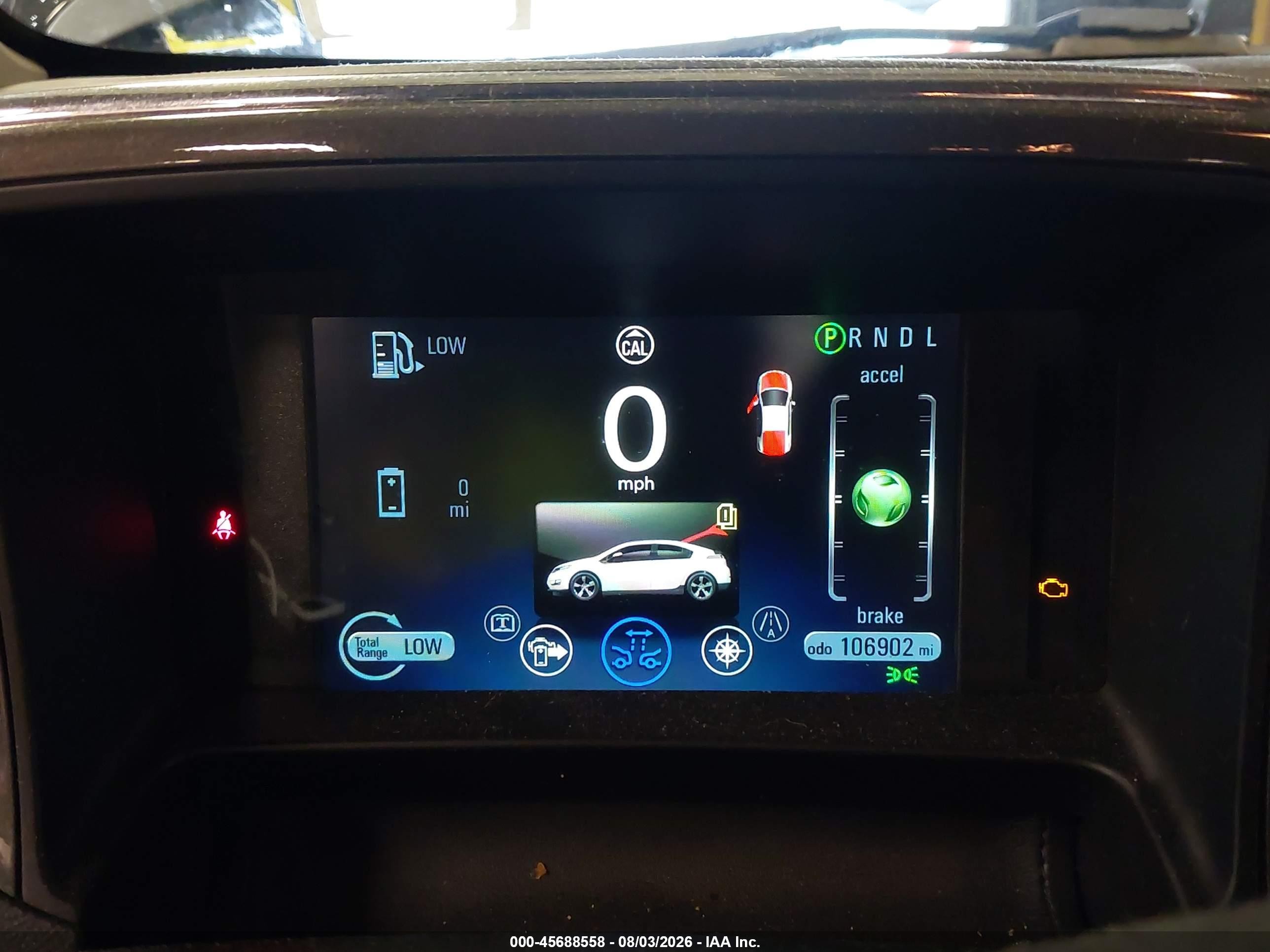 2014 Chevrolet Volt   Черный vin: 1G1RF6E43EU151153