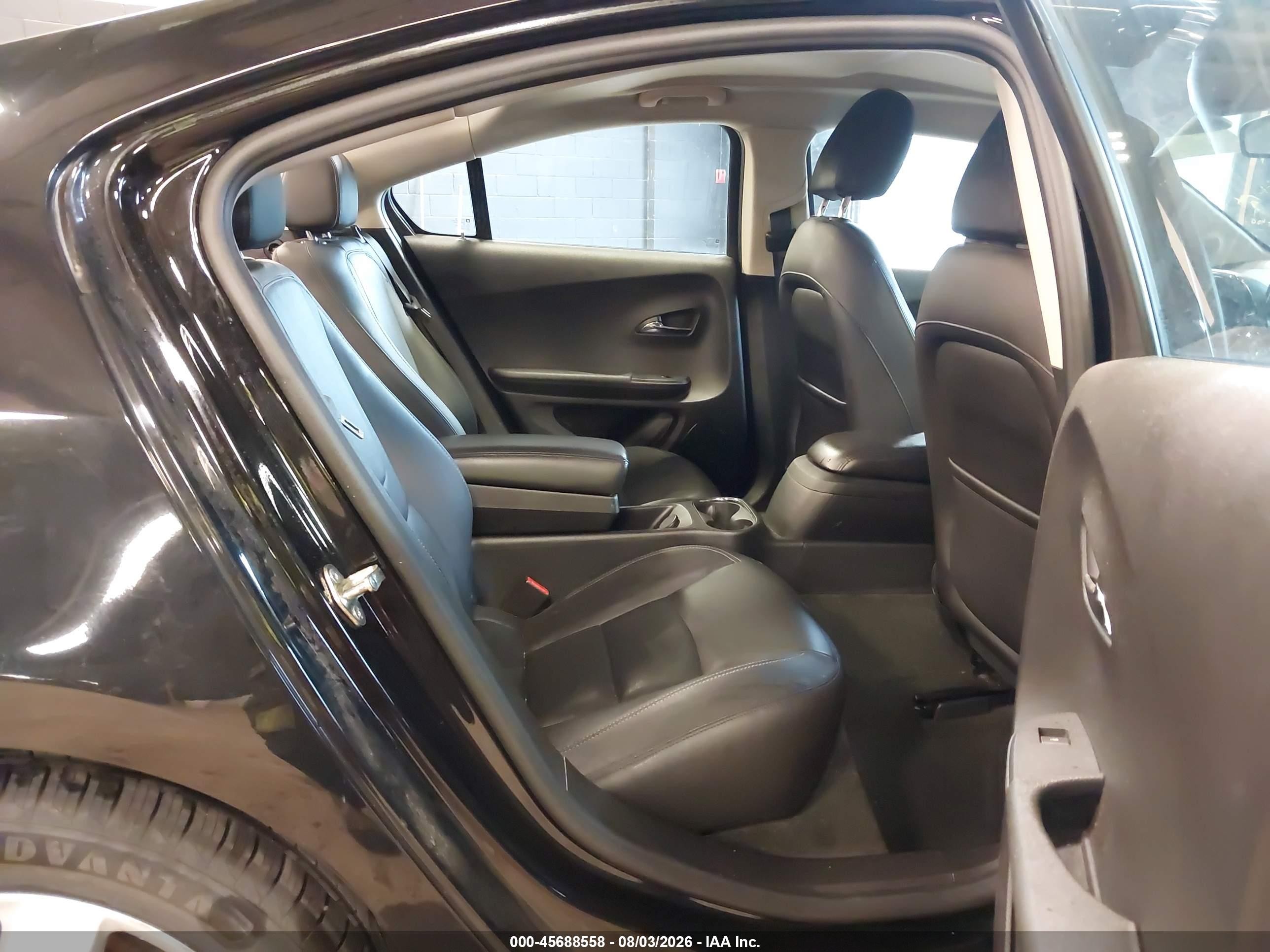 2014 Chevrolet Volt   Черный vin: 1G1RF6E43EU151153