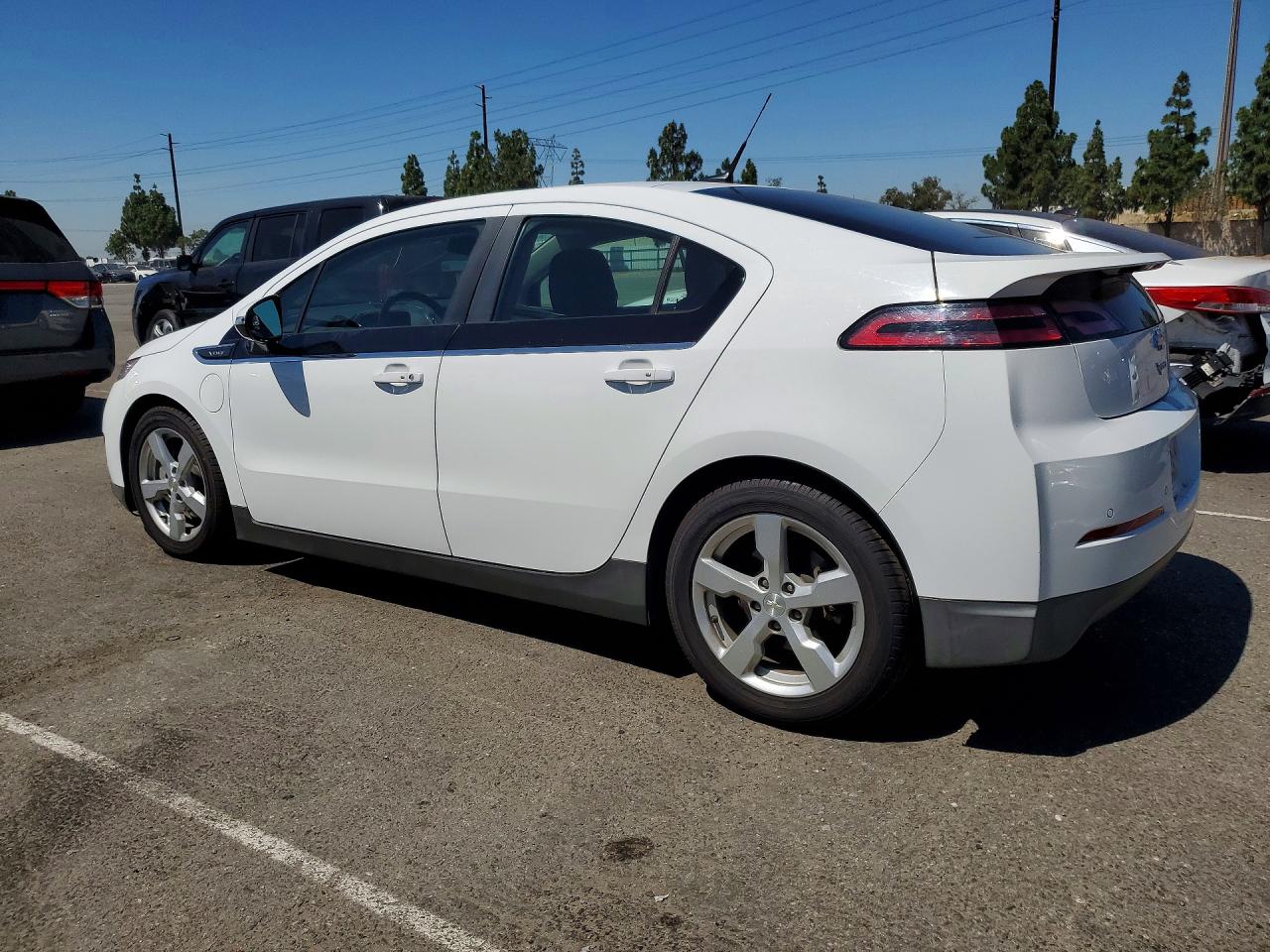 2013 Chevrolet Volt White vin: 1G1RF6E44DU147014