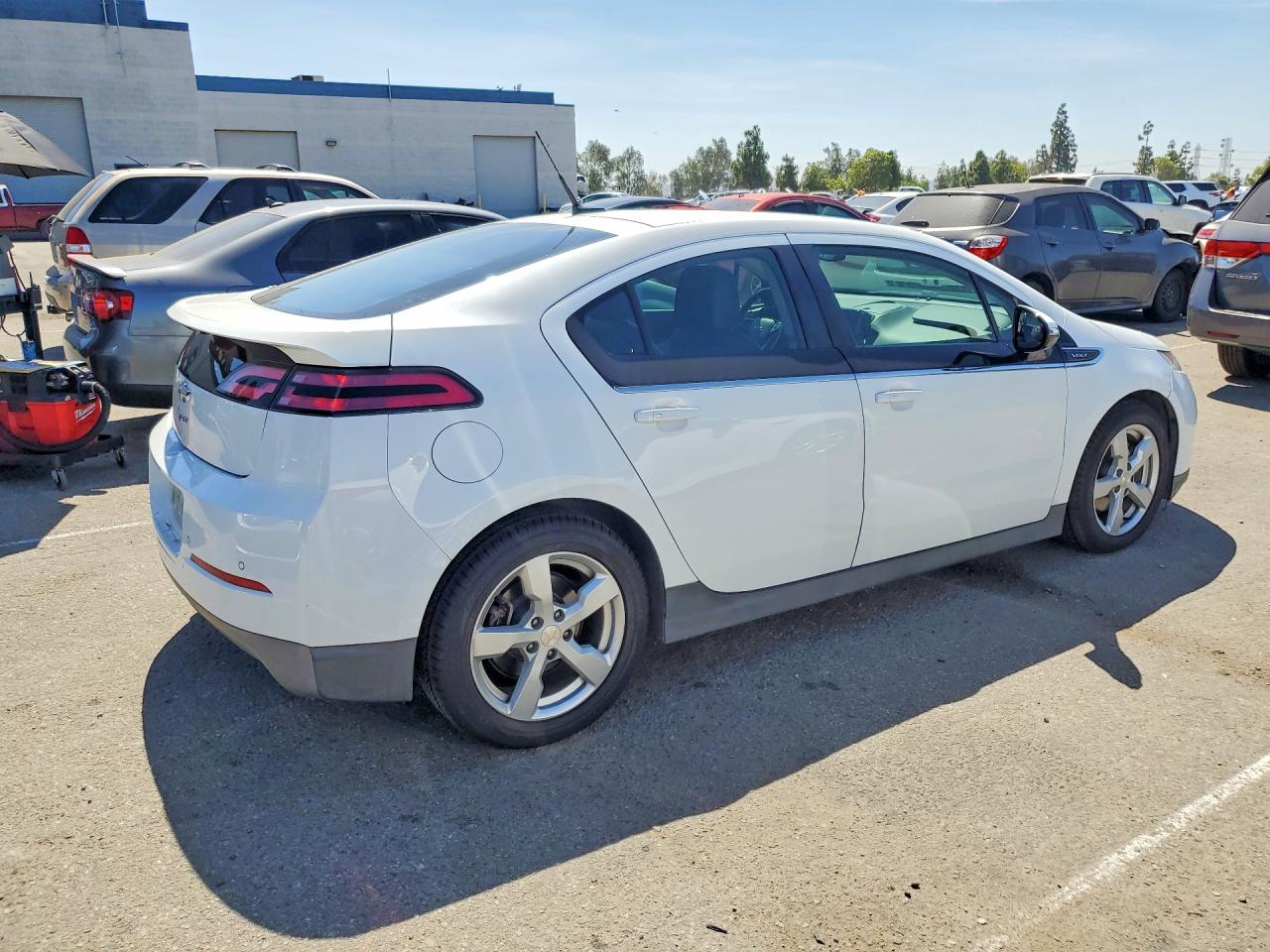 2013 Chevrolet Volt White vin: 1G1RF6E44DU147014