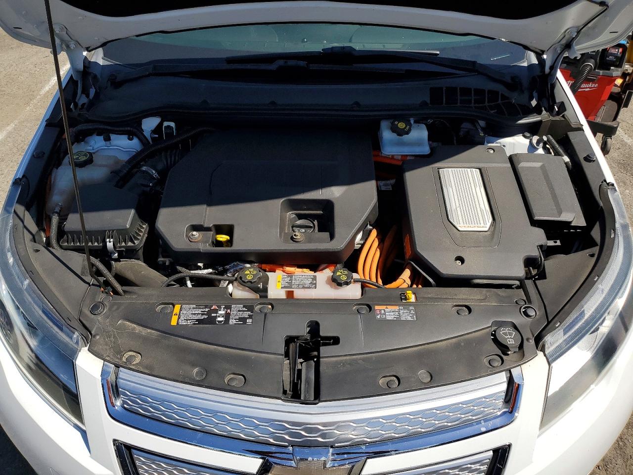 2013 Chevrolet Volt White vin: 1G1RF6E44DU147014
