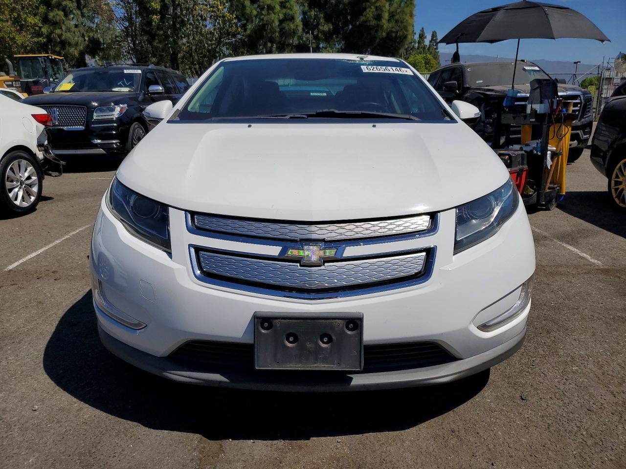 2013 Chevrolet Volt White vin: 1G1RF6E44DU147014
