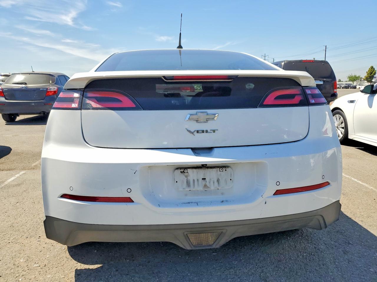 2013 Chevrolet Volt White vin: 1G1RF6E44DU147014