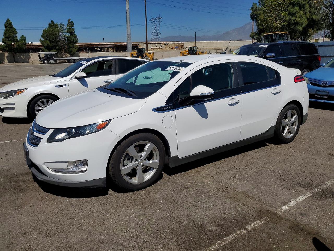 2013 Chevrolet Volt Белый vin: 1G1RF6E44DU147014