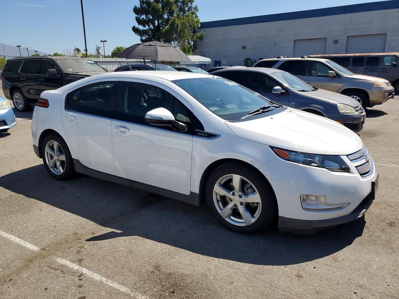 2013 Chevrolet Volt White vin: 1G1RF6E44DU147014