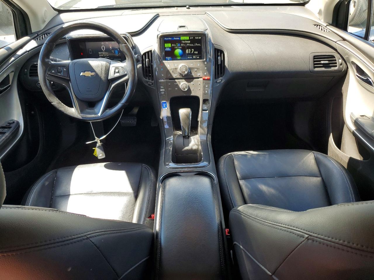 2013 Chevrolet Volt White vin: 1G1RF6E44DU147014