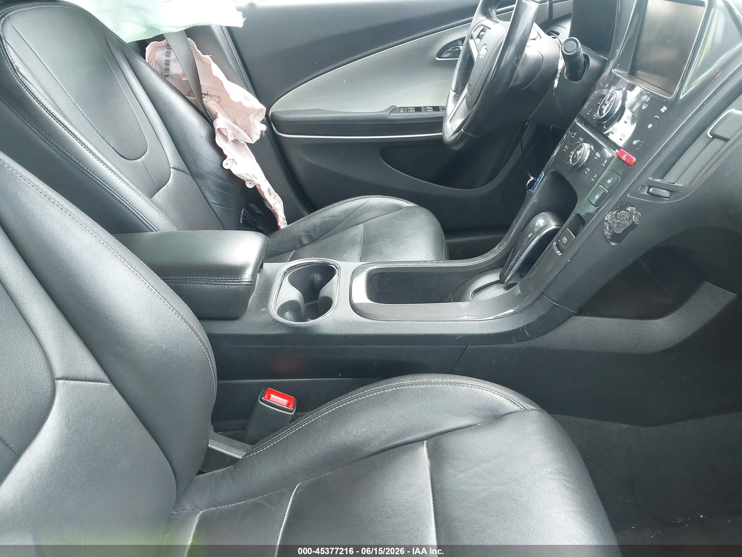 2014 Chevrolet Volt   Белый vin: 1G1RF6E44EU173839