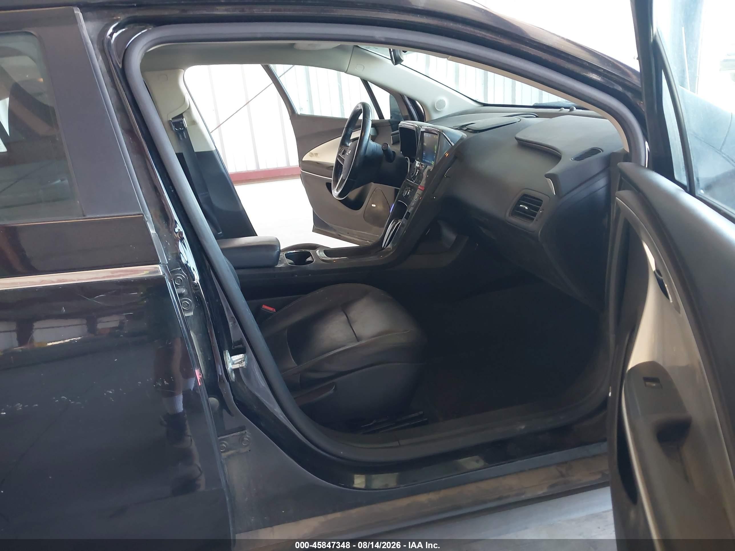 2013 Chevrolet Volt Black vin: 1G1RF6E45DU141027