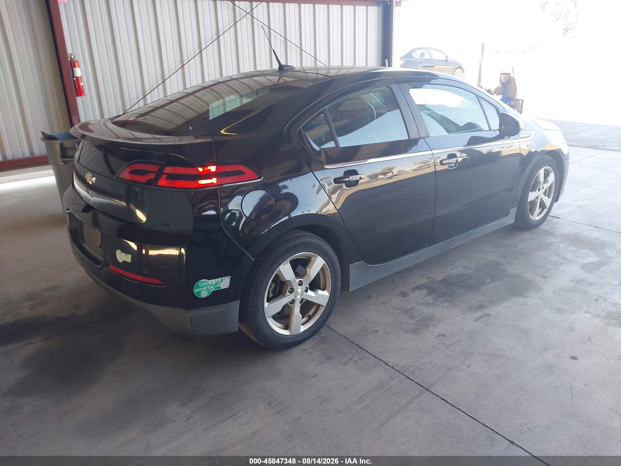 2013 Chevrolet Volt Black vin: 1G1RF6E45DU141027