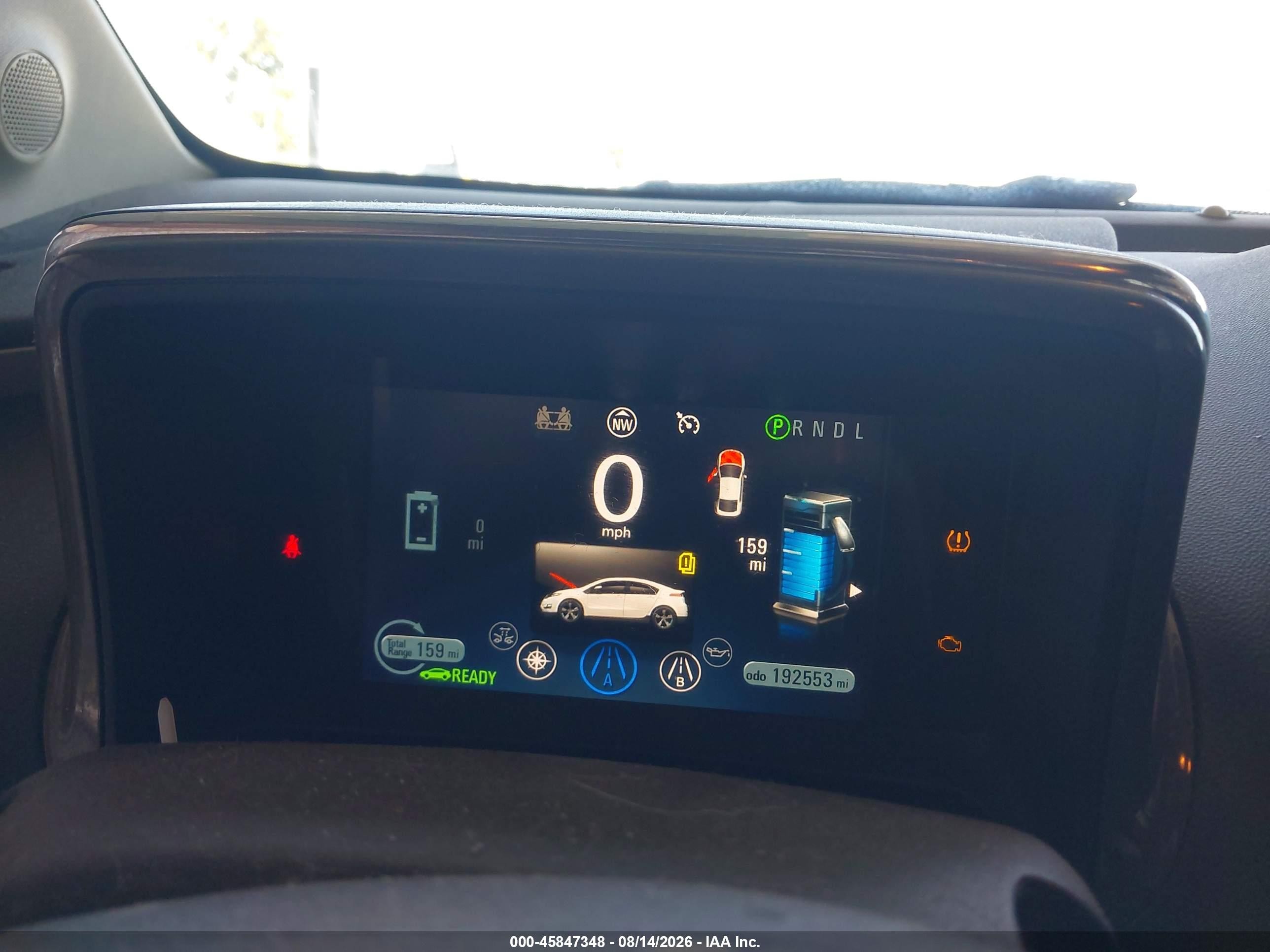 2013 Chevrolet Volt Black vin: 1G1RF6E45DU141027