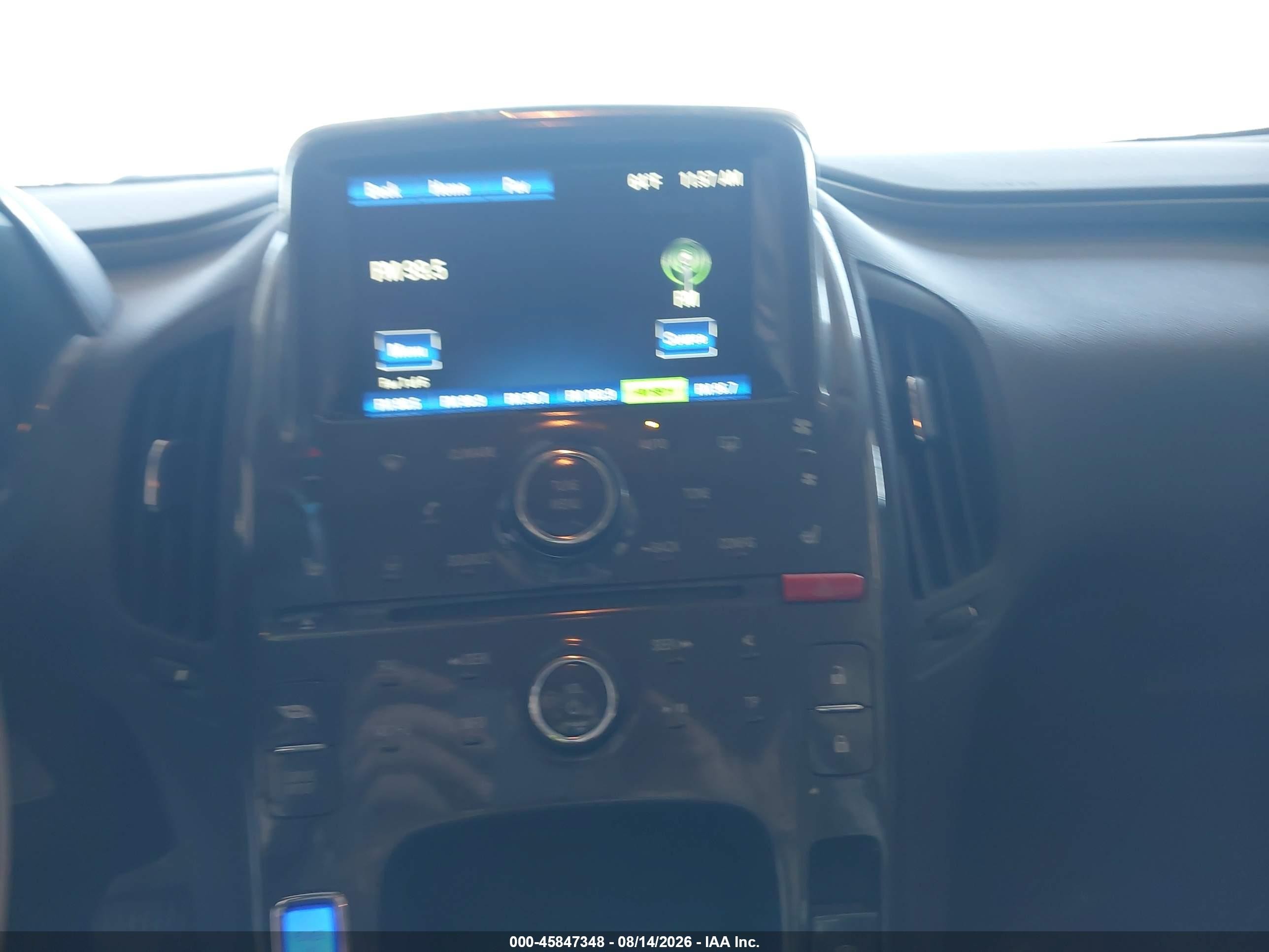 2013 Chevrolet Volt Black vin: 1G1RF6E45DU141027