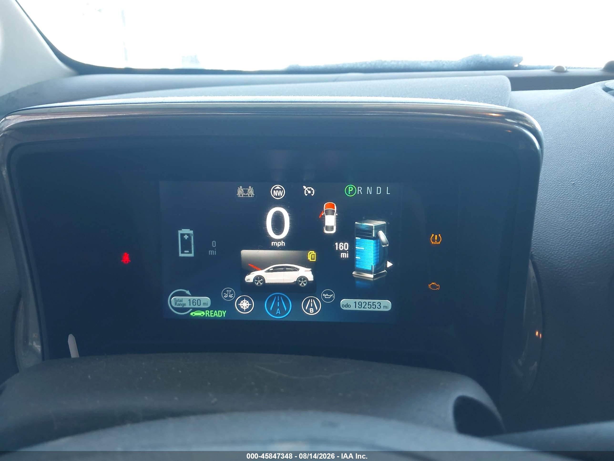 2013 Chevrolet Volt Black vin: 1G1RF6E45DU141027