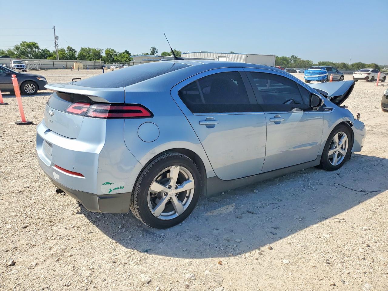 2013 Chevrolet Volt Blue vin: 1G1RF6E47DU140056