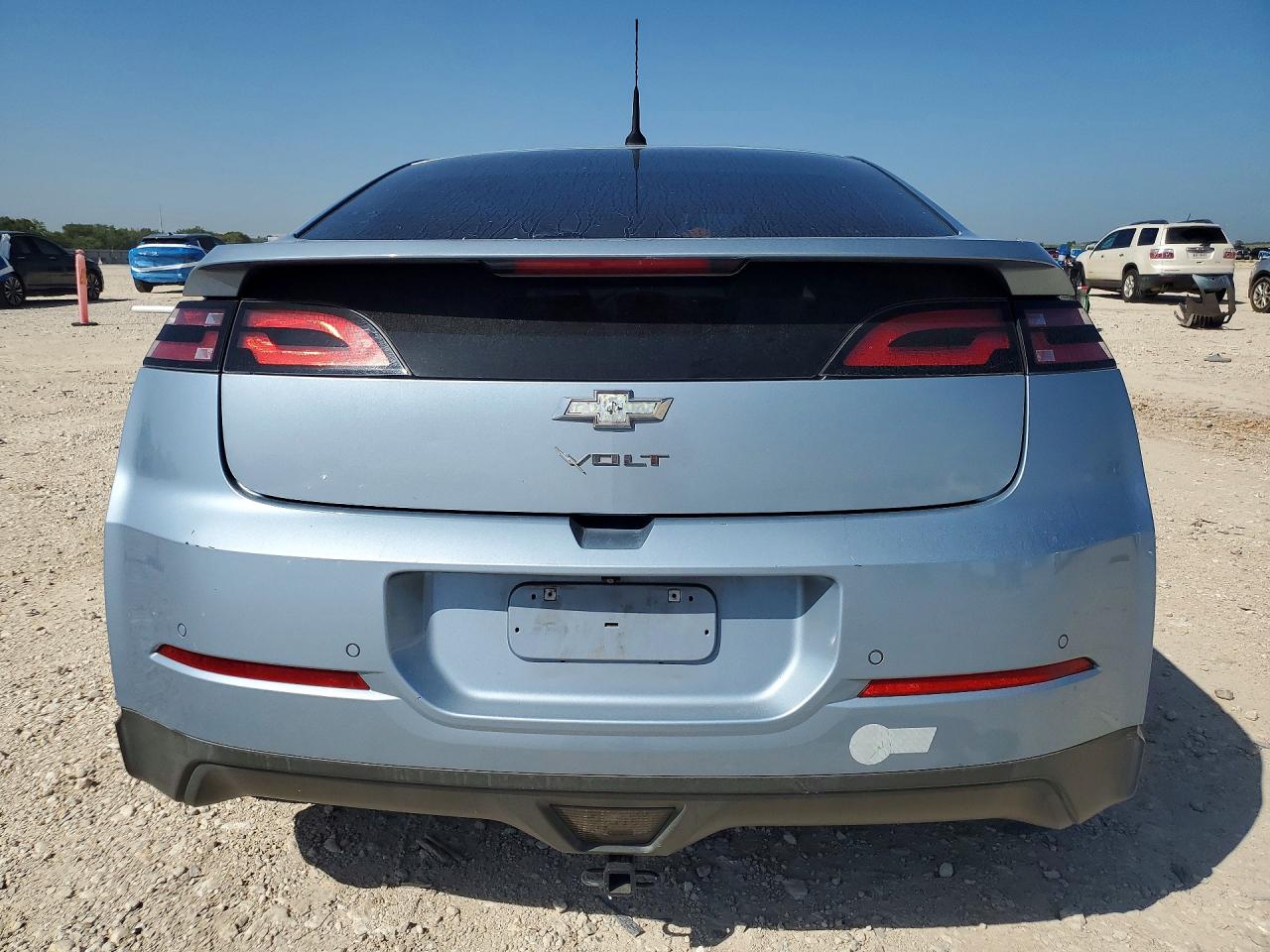 2013 Chevrolet Volt Blue vin: 1G1RF6E47DU140056