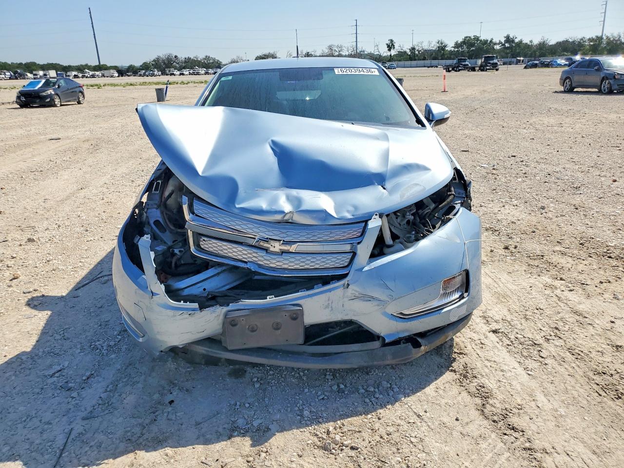 2013 Chevrolet Volt Blue vin: 1G1RF6E47DU140056