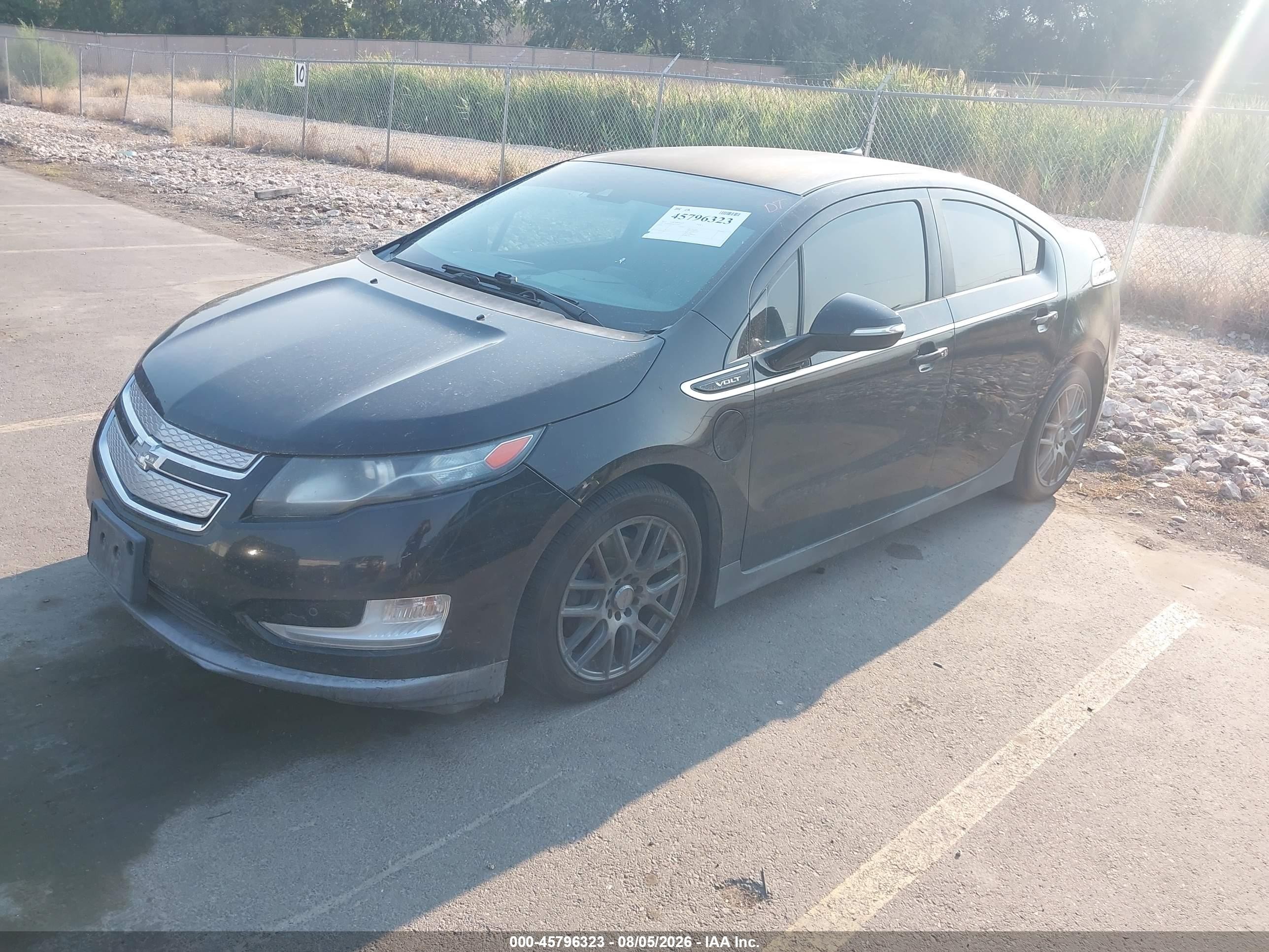 2013 Chevrolet Volt   Black vin: 1G1RF6E47DU143054