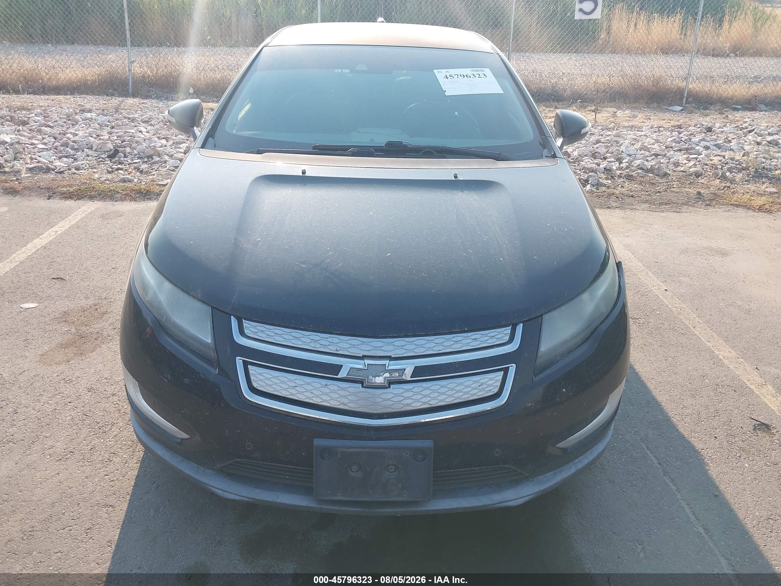 2013 Chevrolet Volt   Black vin: 1G1RF6E47DU143054