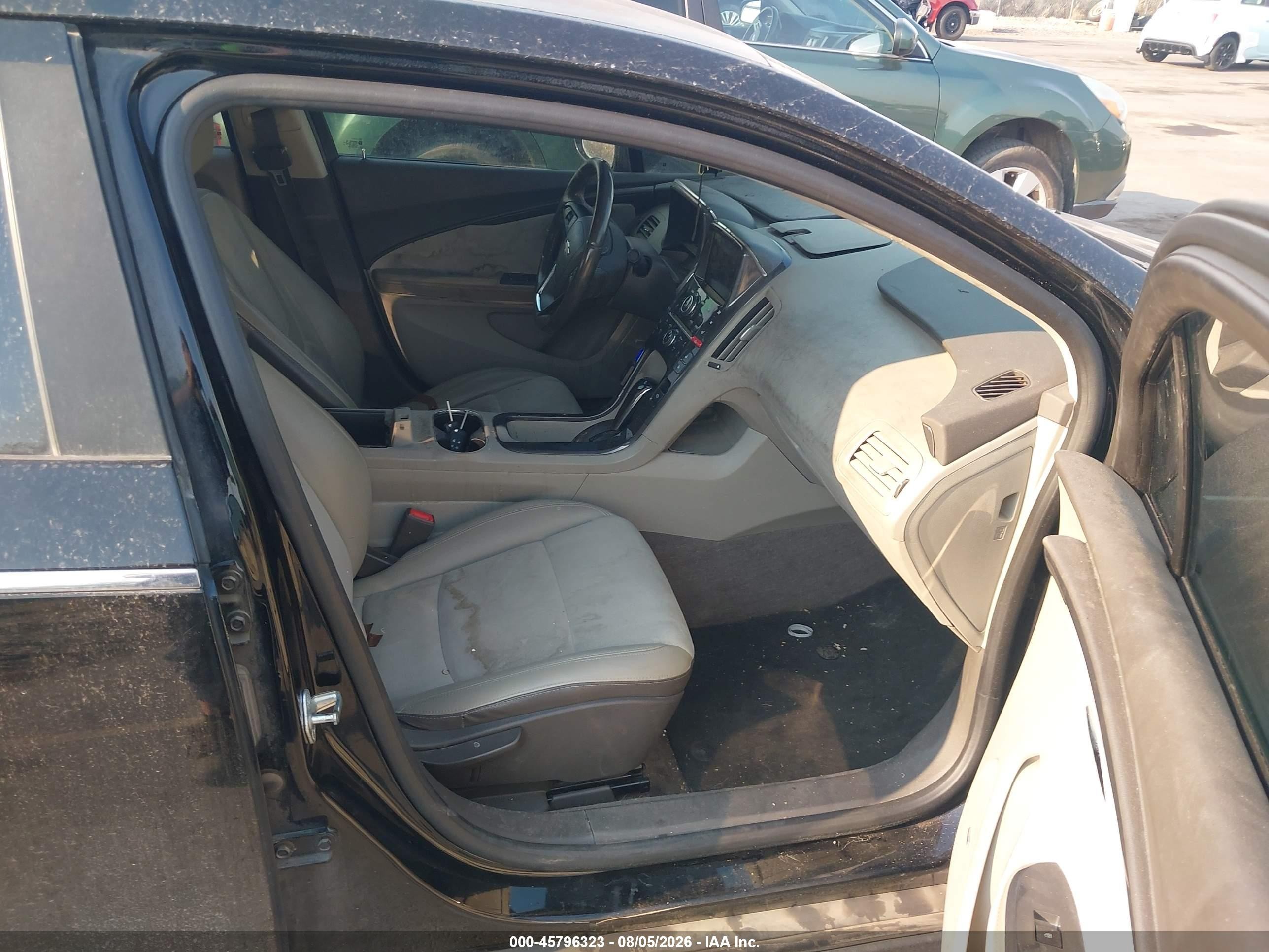 2013 Chevrolet Volt   Black vin: 1G1RF6E47DU143054