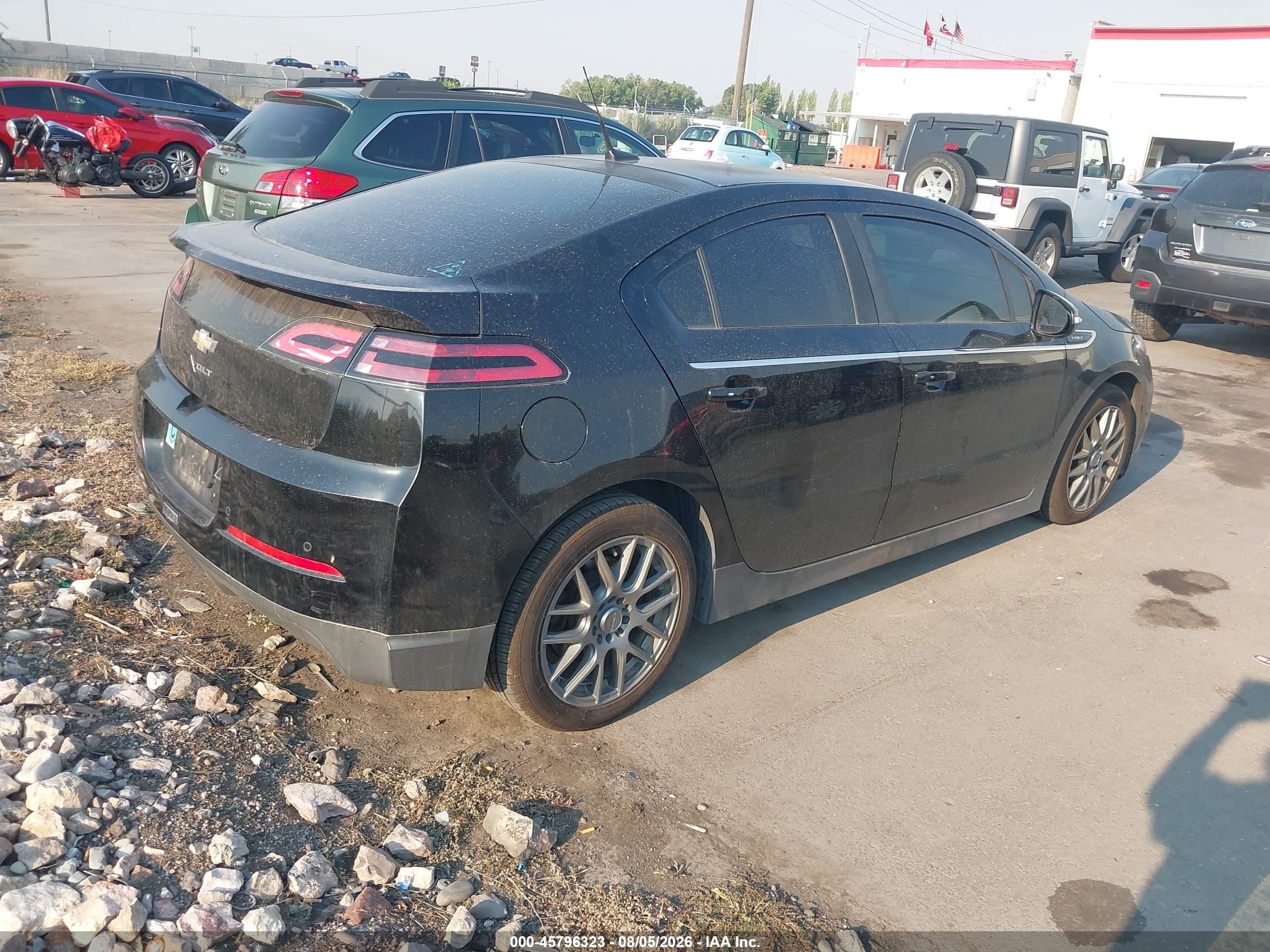 2013 Chevrolet Volt   Black vin: 1G1RF6E47DU143054