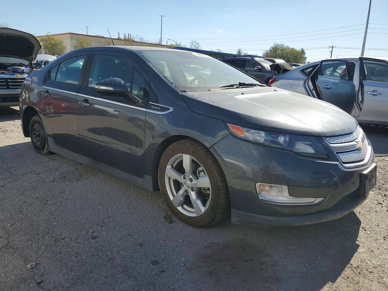 2013 Chevrolet Volt Gray vin: 1G1RF6E48DU135528