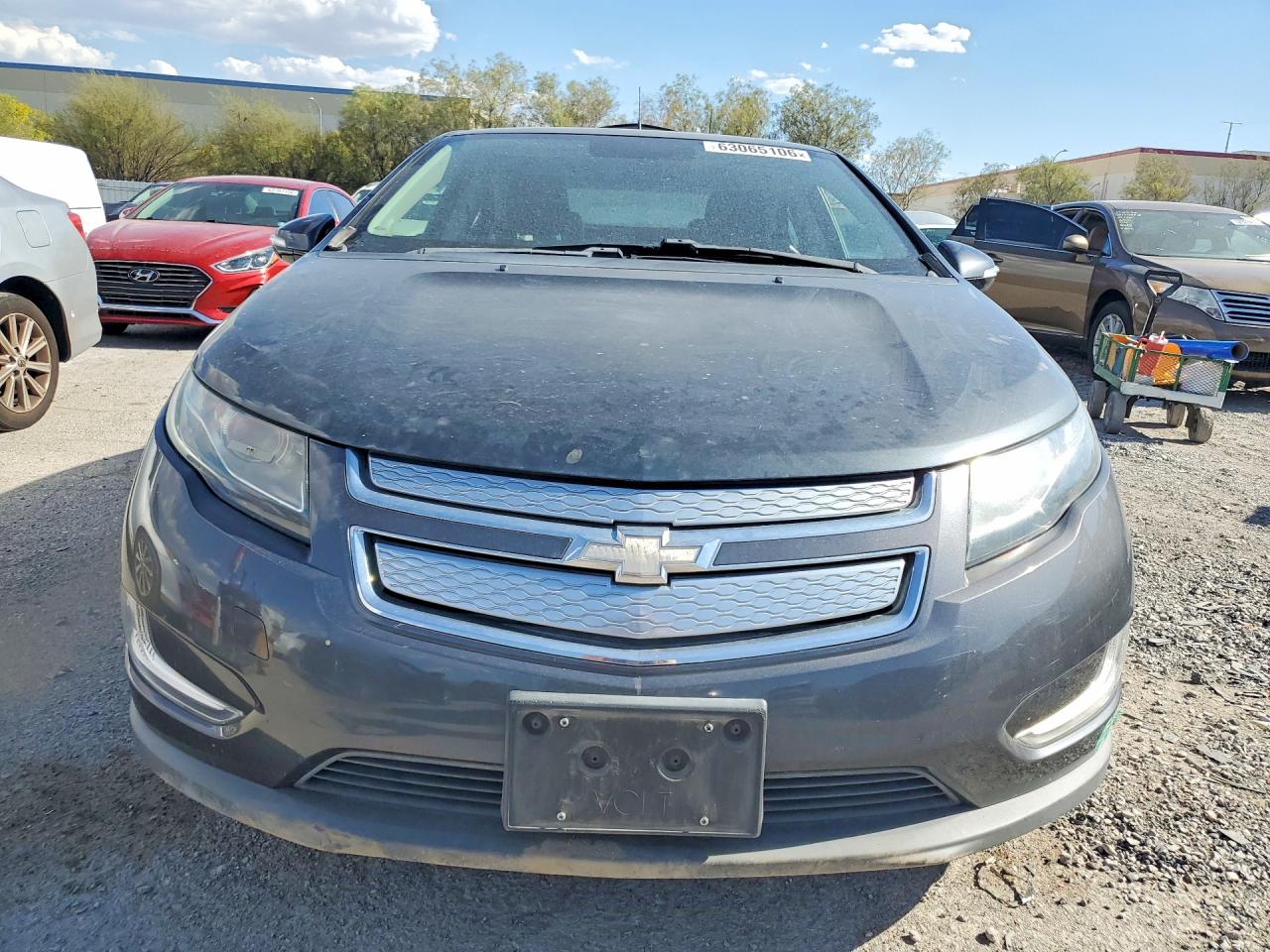 2013 Chevrolet Volt Gray vin: 1G1RF6E48DU135528
