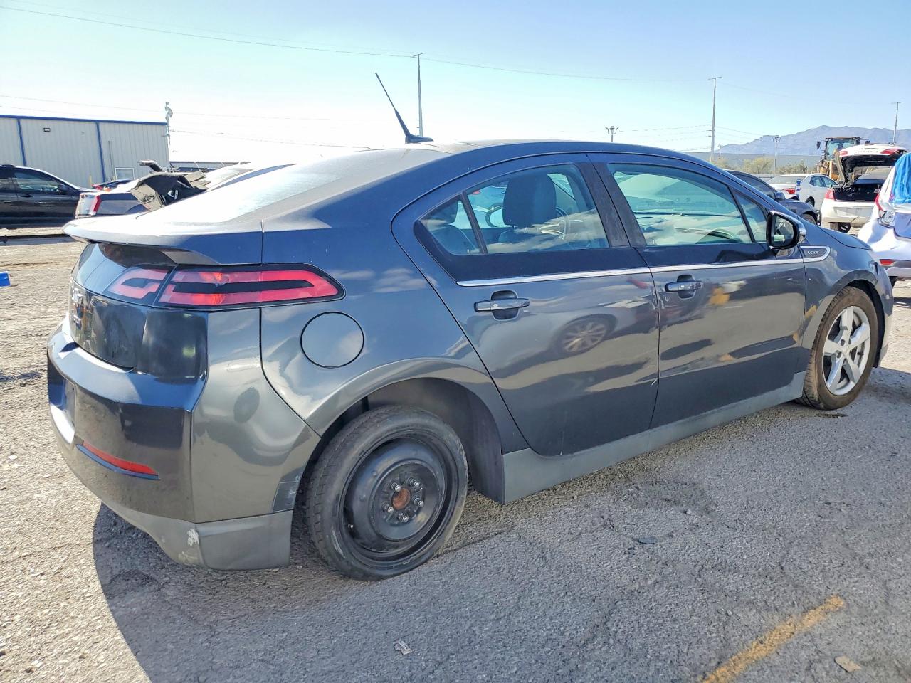 2013 Chevrolet Volt Gray vin: 1G1RF6E48DU135528