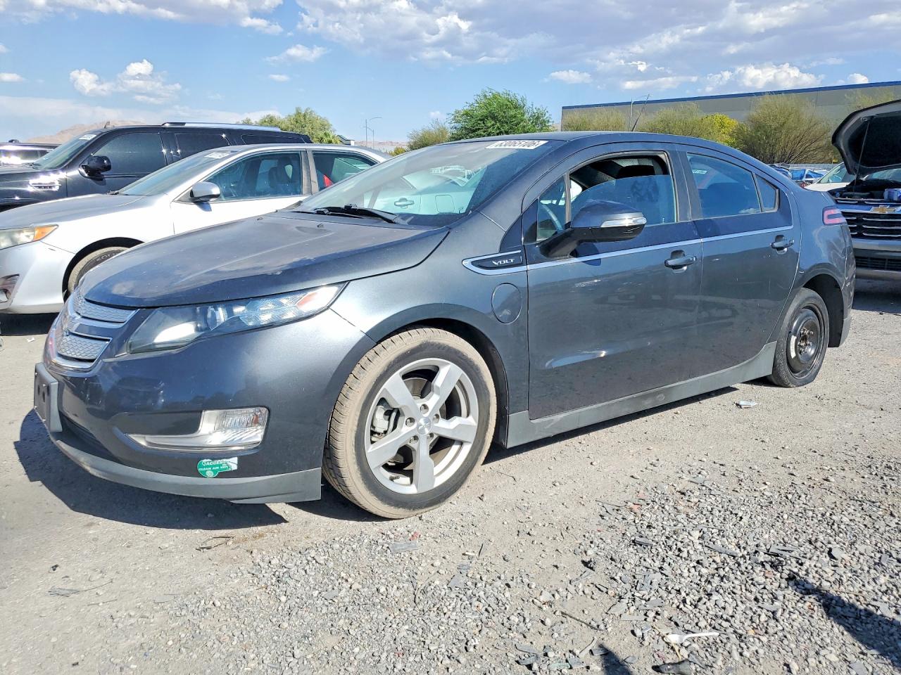 2013 Chevrolet Volt Gray vin: 1G1RF6E48DU135528