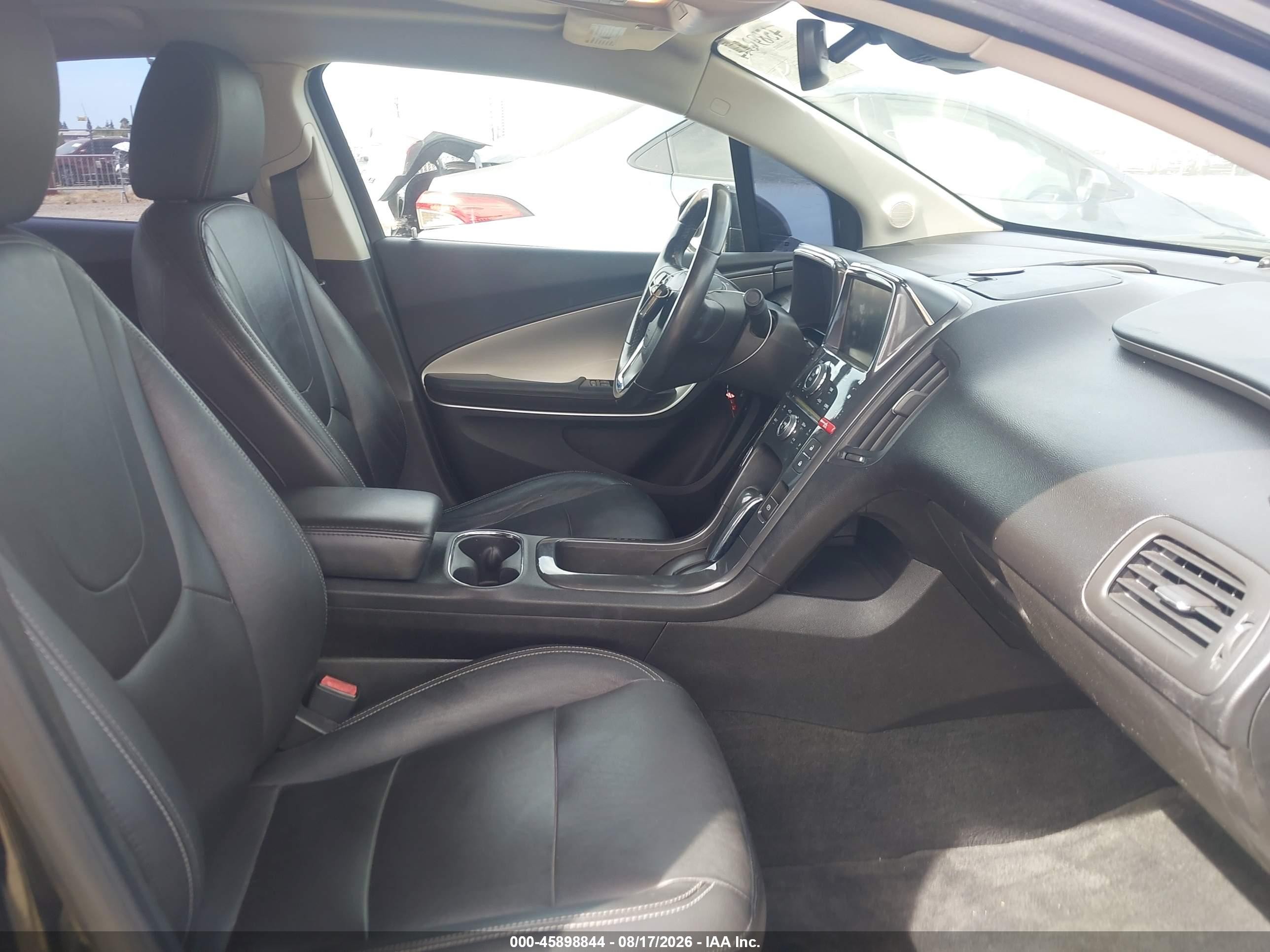 2013 Chevrolet Volt   Black vin: 1G1RF6E49DU100805