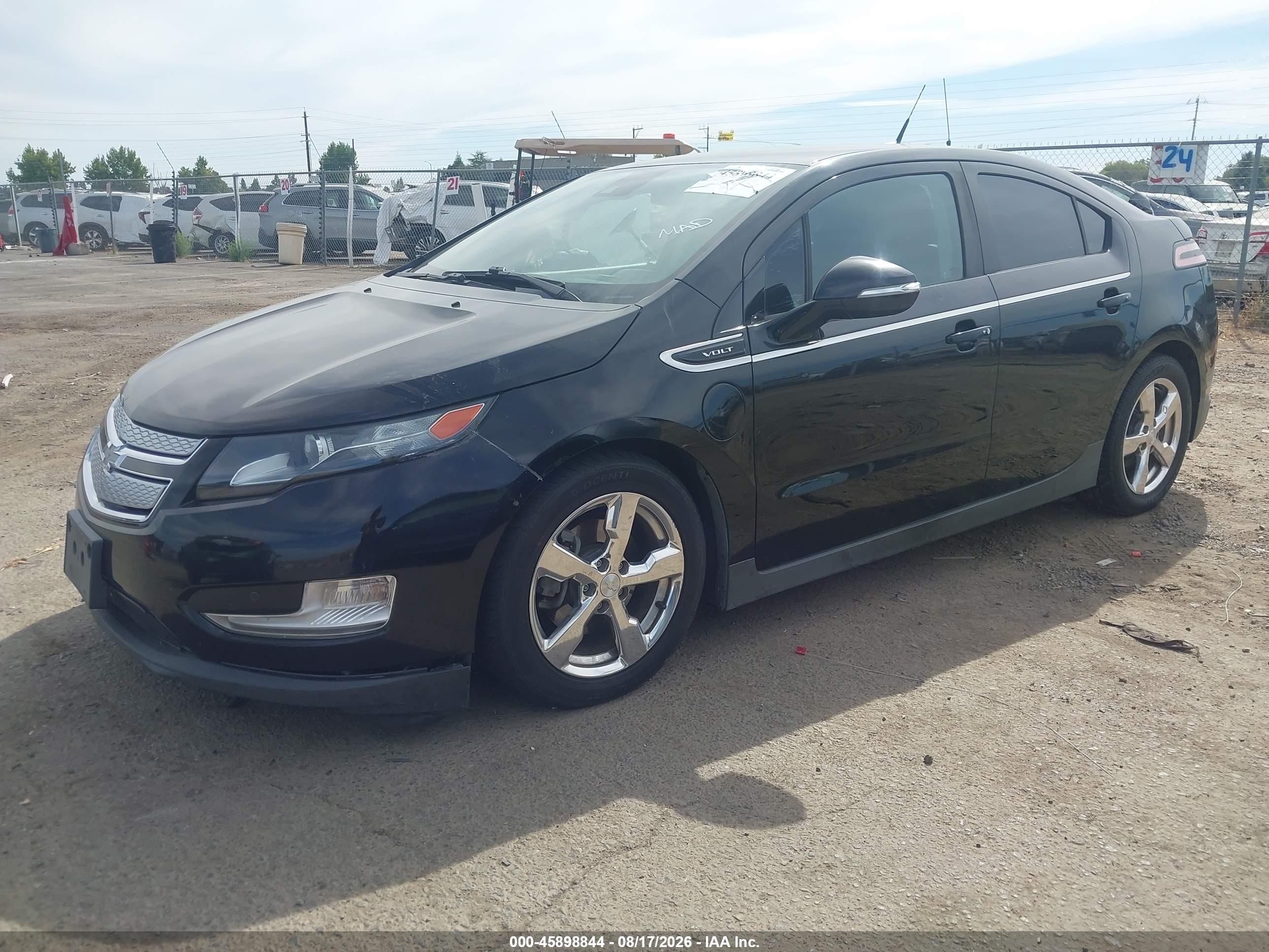 2013 Chevrolet Volt   Black vin: 1G1RF6E49DU100805