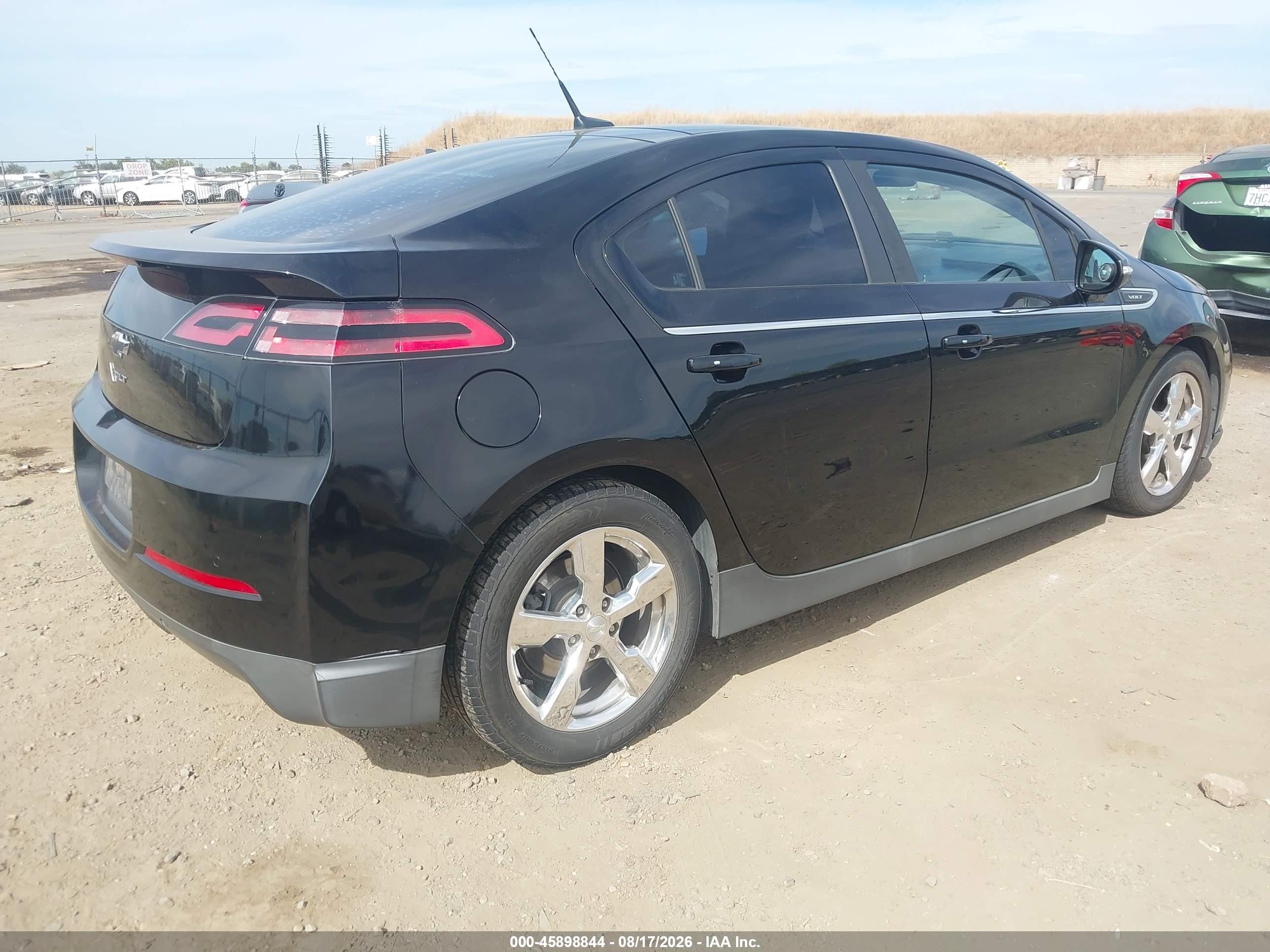 2013 Chevrolet Volt   Black vin: 1G1RF6E49DU100805