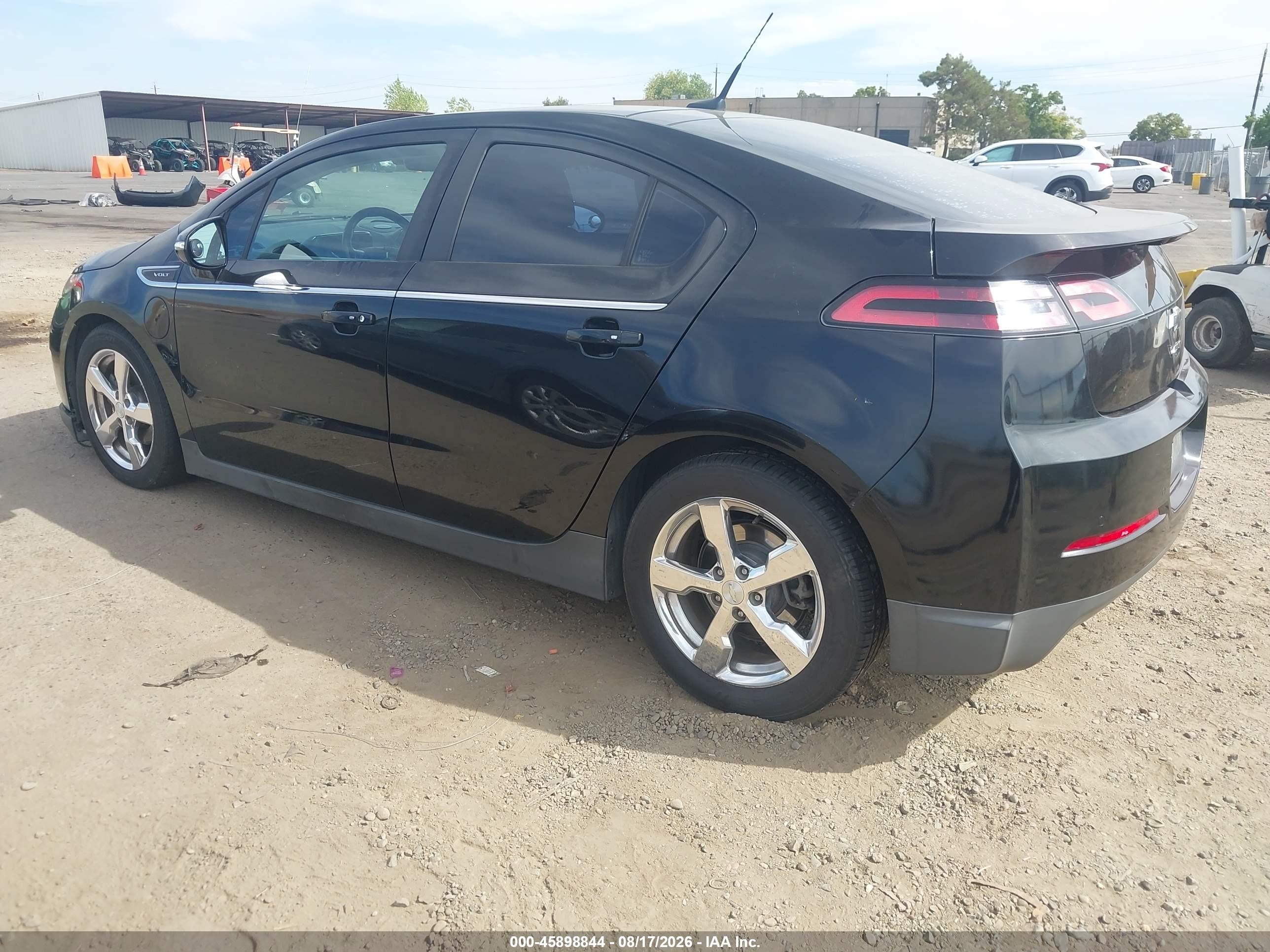 2013 Chevrolet Volt   Black vin: 1G1RF6E49DU100805