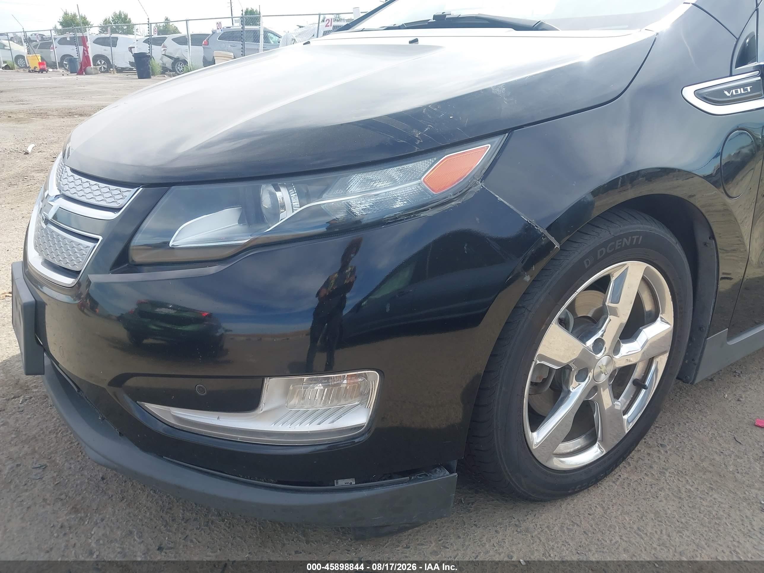 2013 Chevrolet Volt   Black vin: 1G1RF6E49DU100805